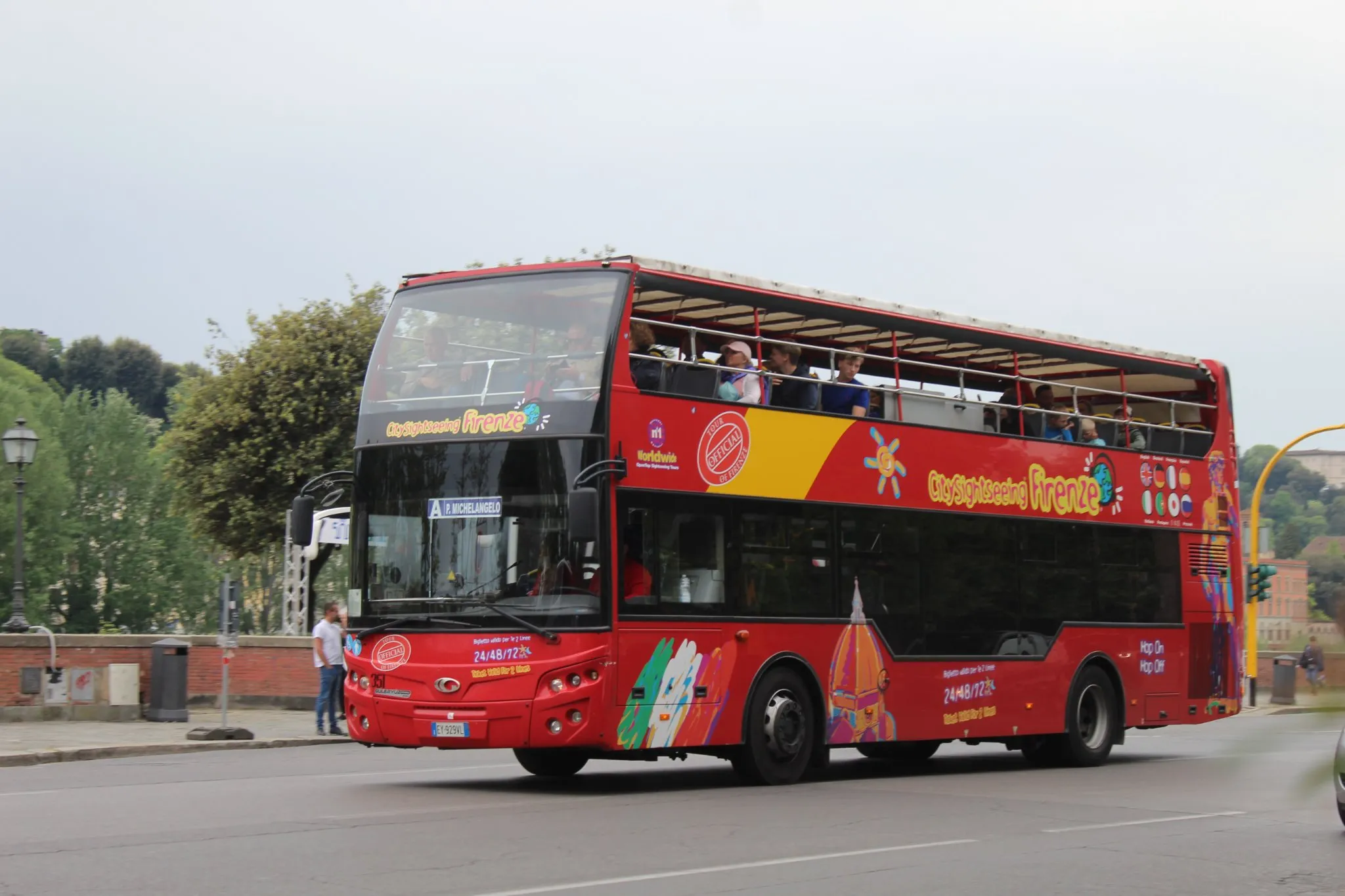City Sightseeing Bus on Tour