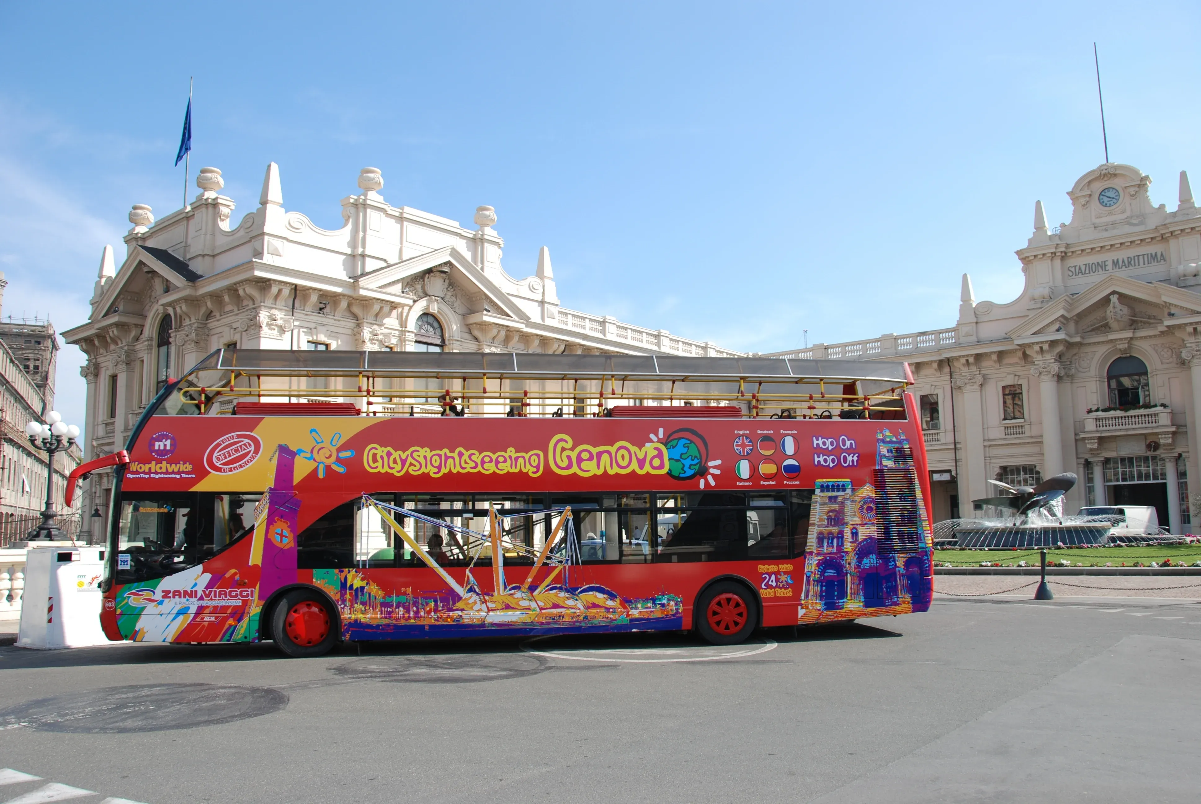 City Sightseeing Genoa: Hop-on Hop-off Bus Tour