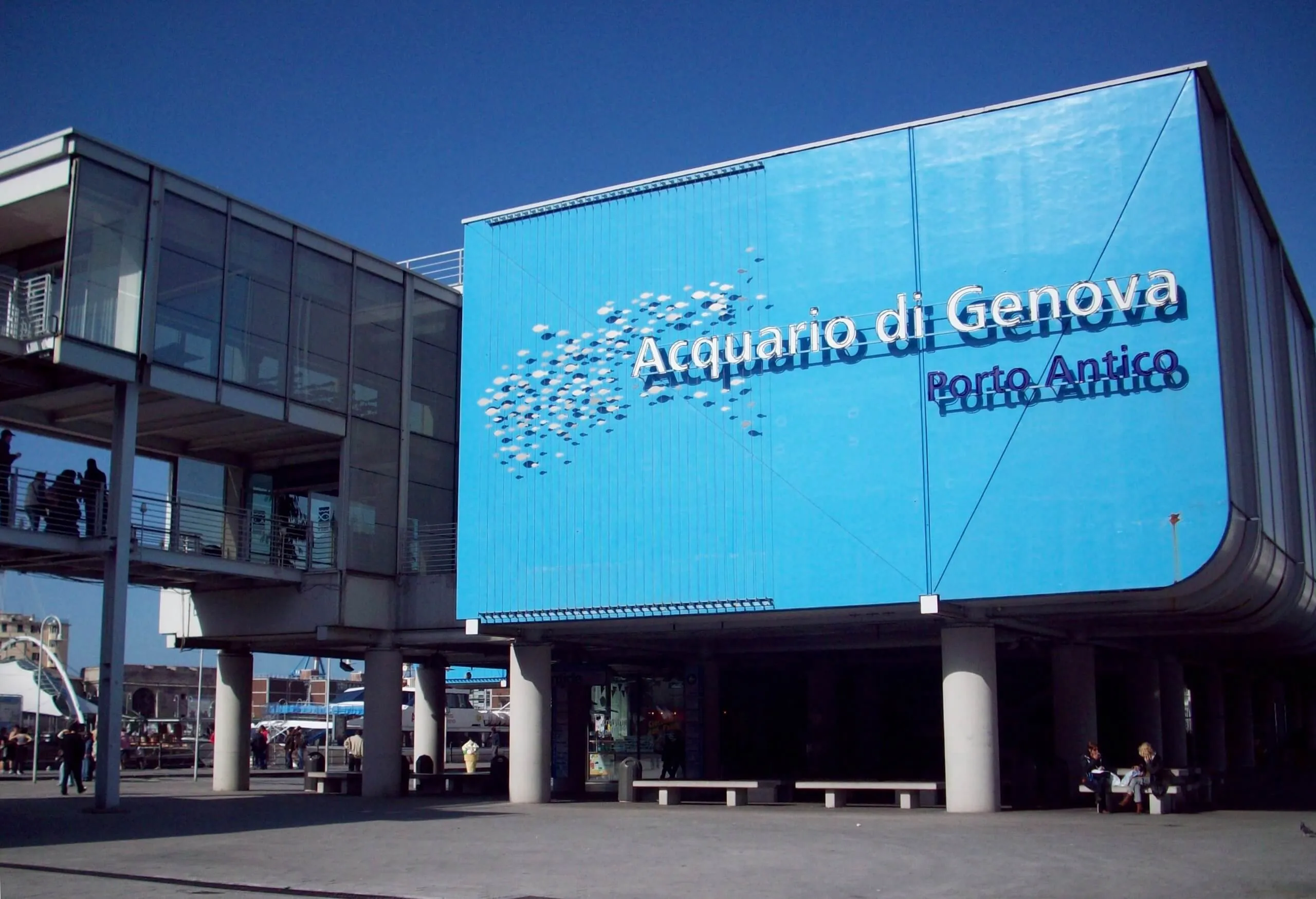 Aquarium of Genoa: Reserved Entry + Hop-on Hop-off Bus Genoa