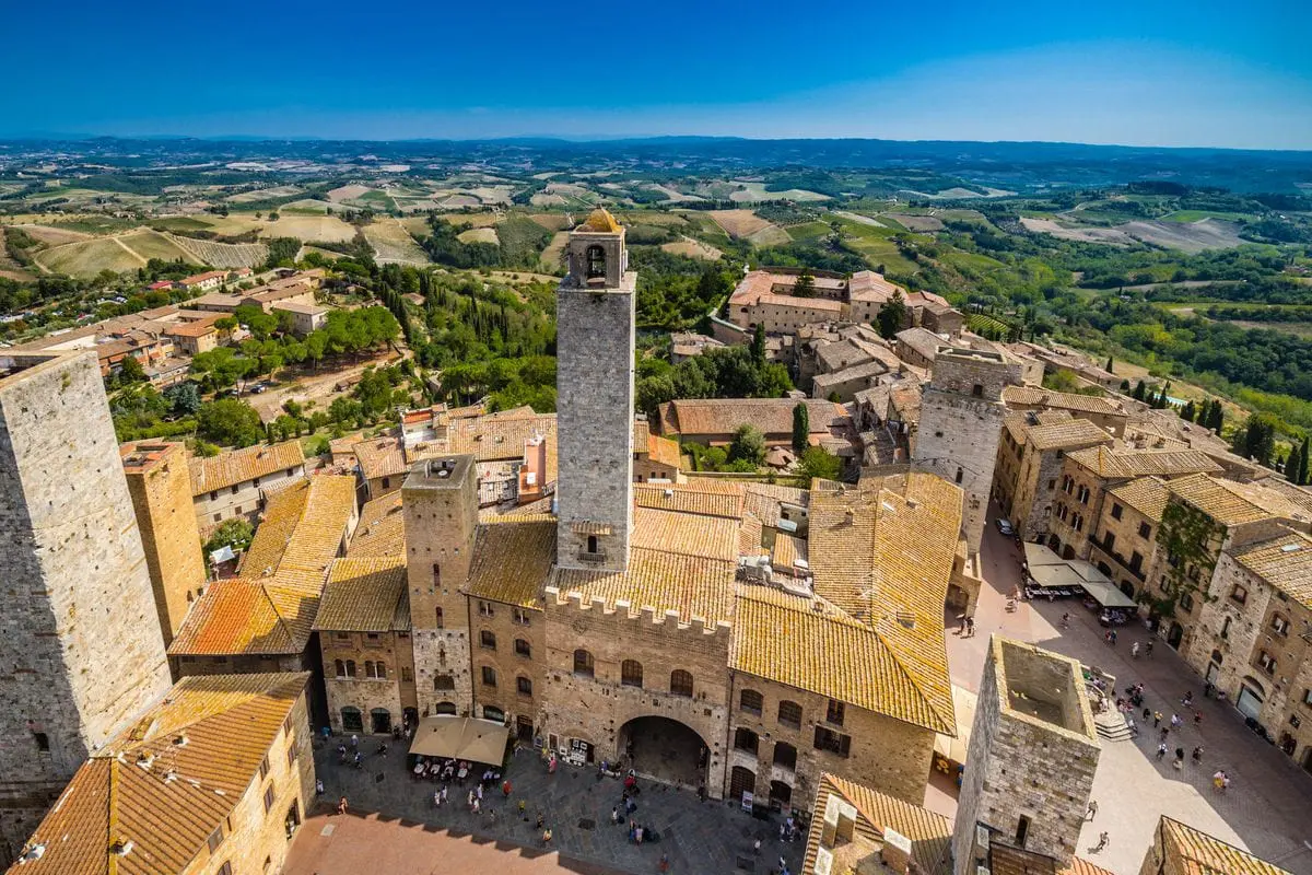 Duomo di Gimignano exterior View