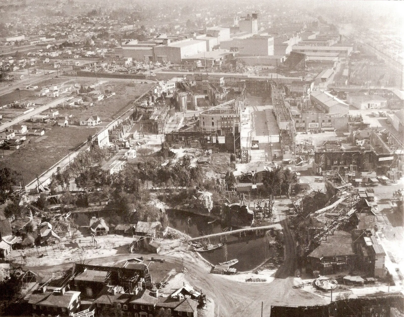 Giza Pyramids Workers View