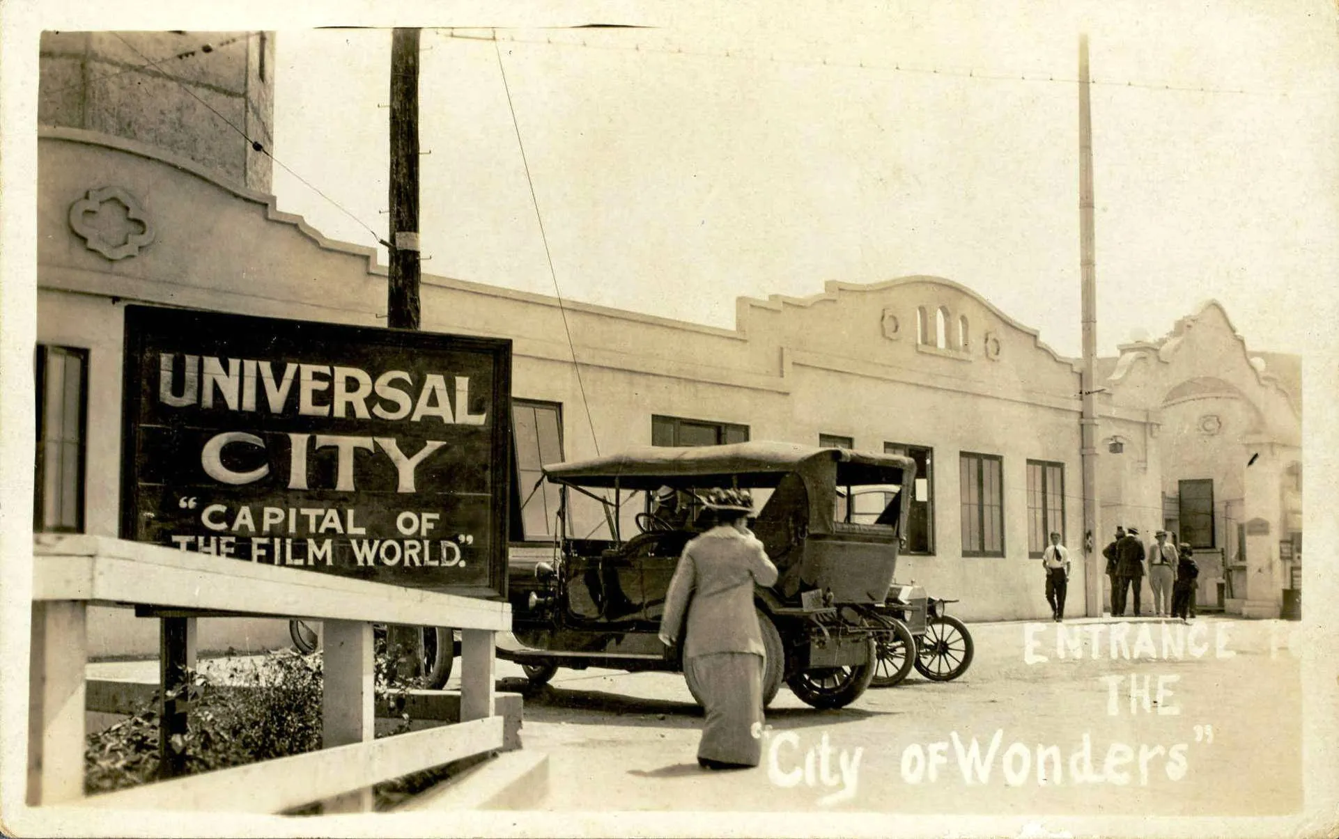 Universal Studios Hollywood Entrance Old View
