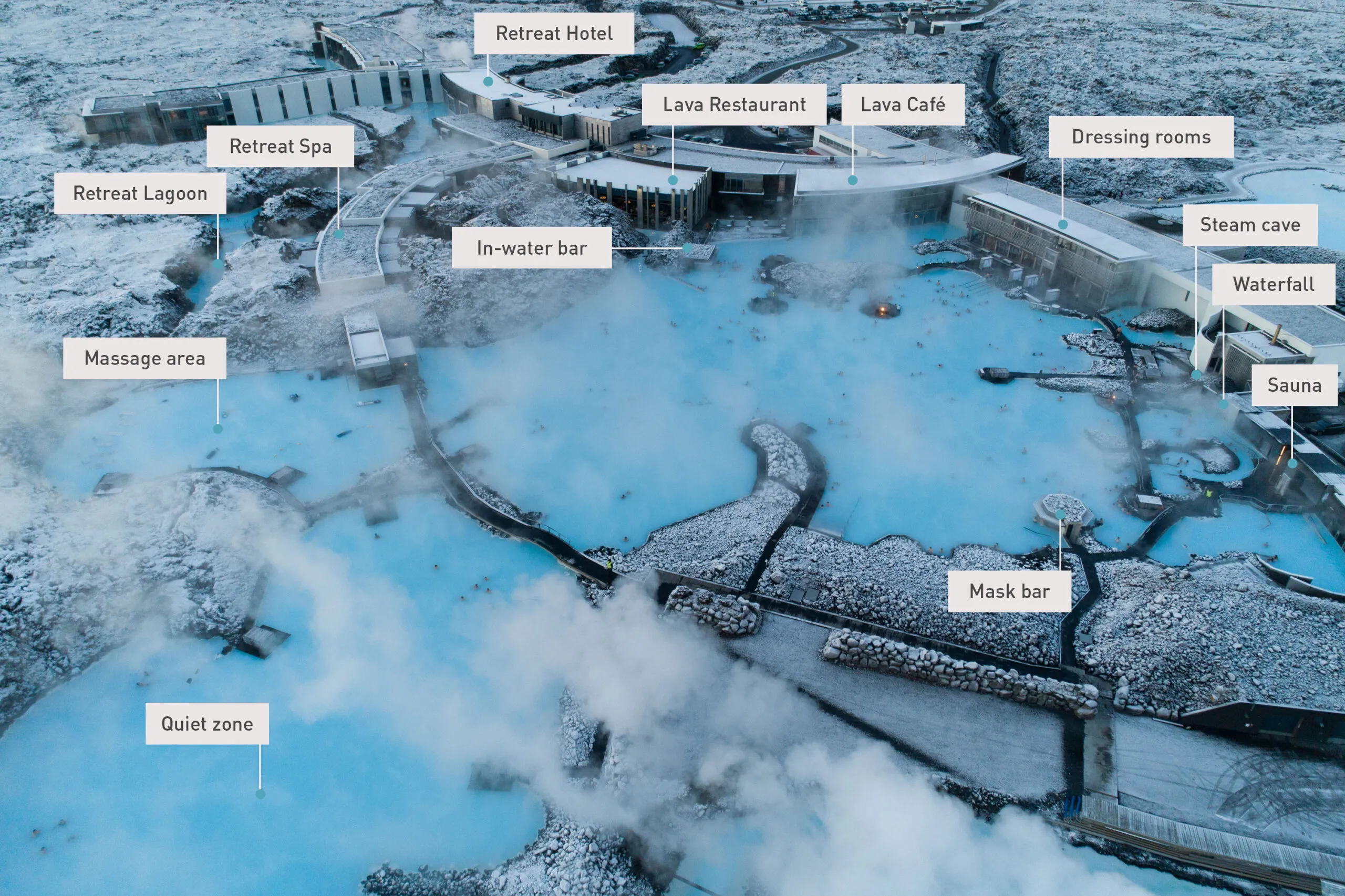 Iceland geysers map