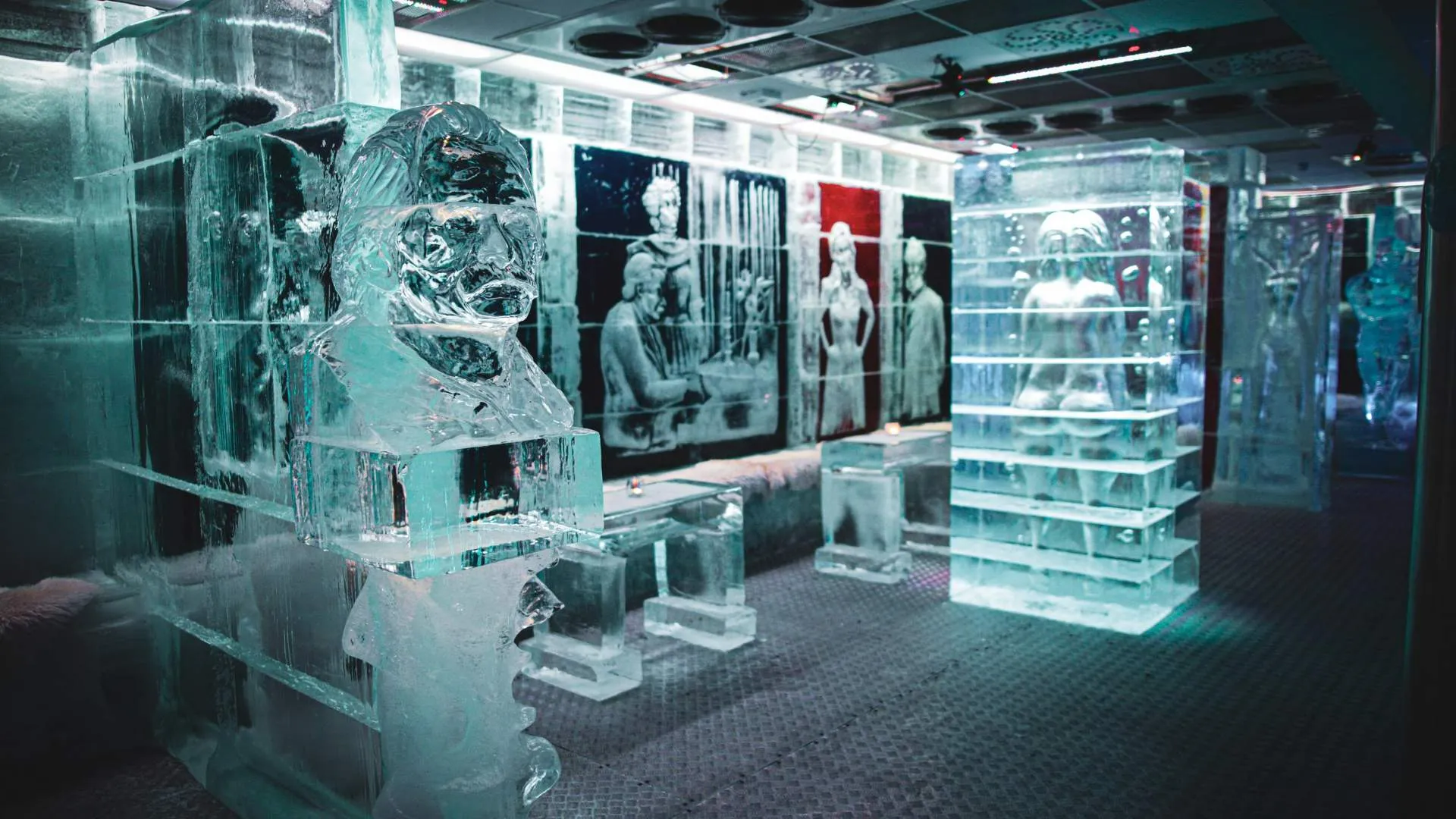 Iceland Magic Ice bar interiors
