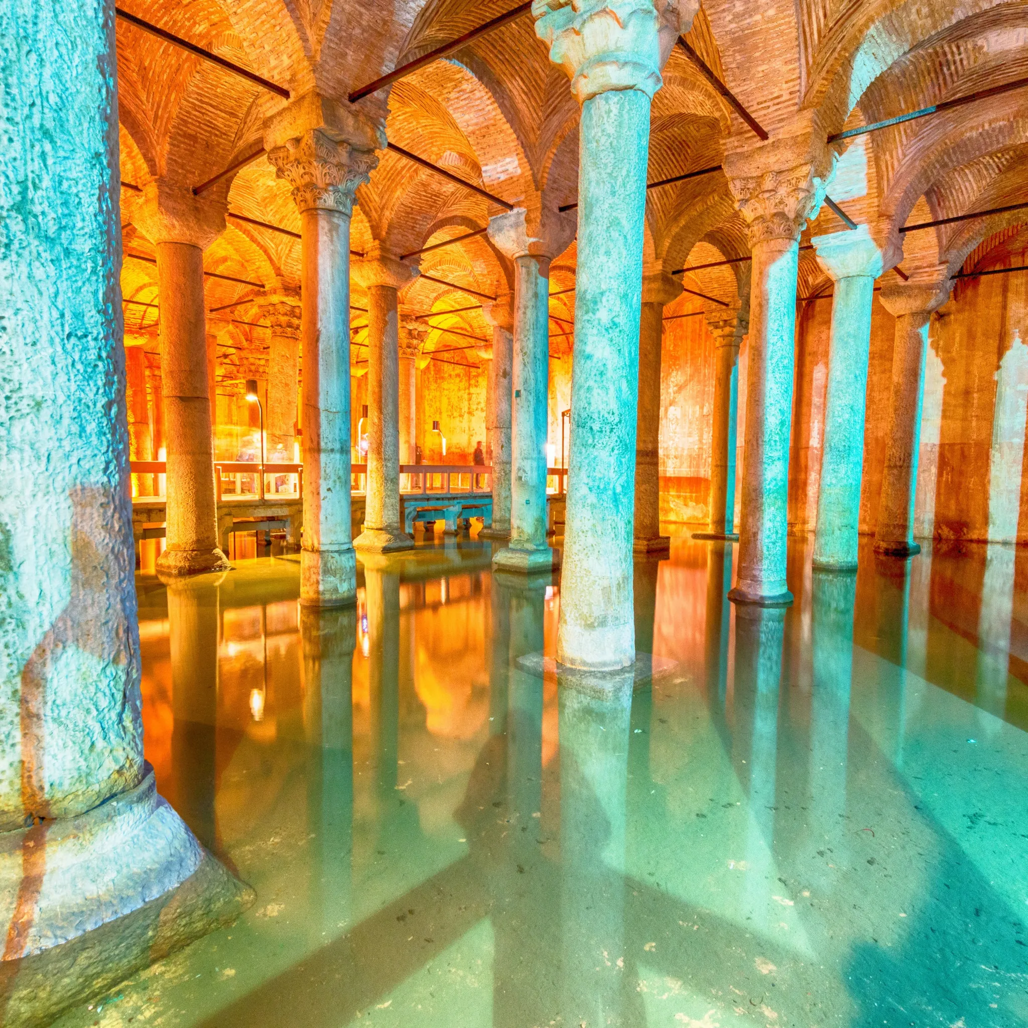 The Math of the Underground: Columns, Arches, and Repeating Space