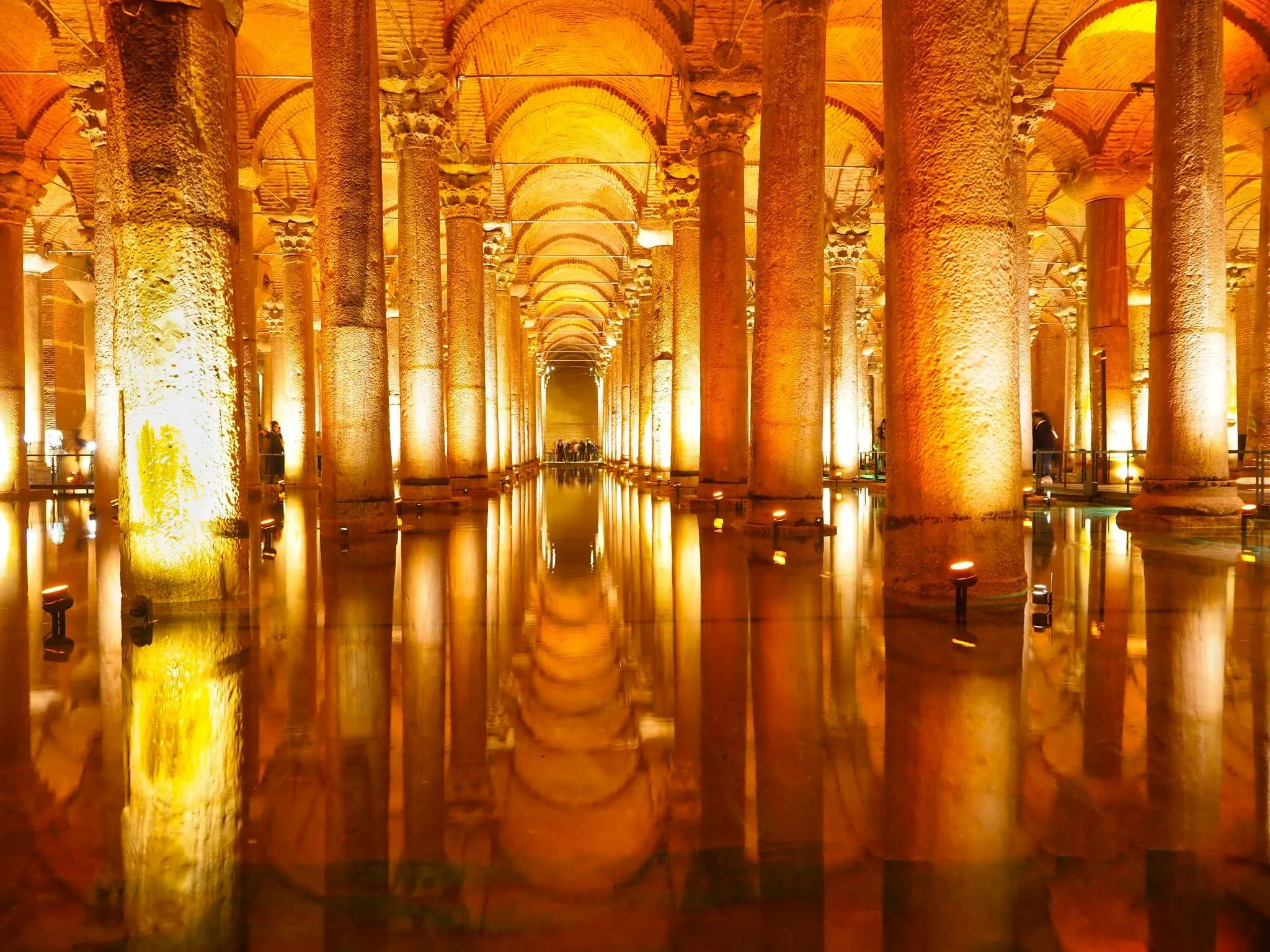 Reused Marble Columns: The Spolia Story Inside the Basilica Cistern