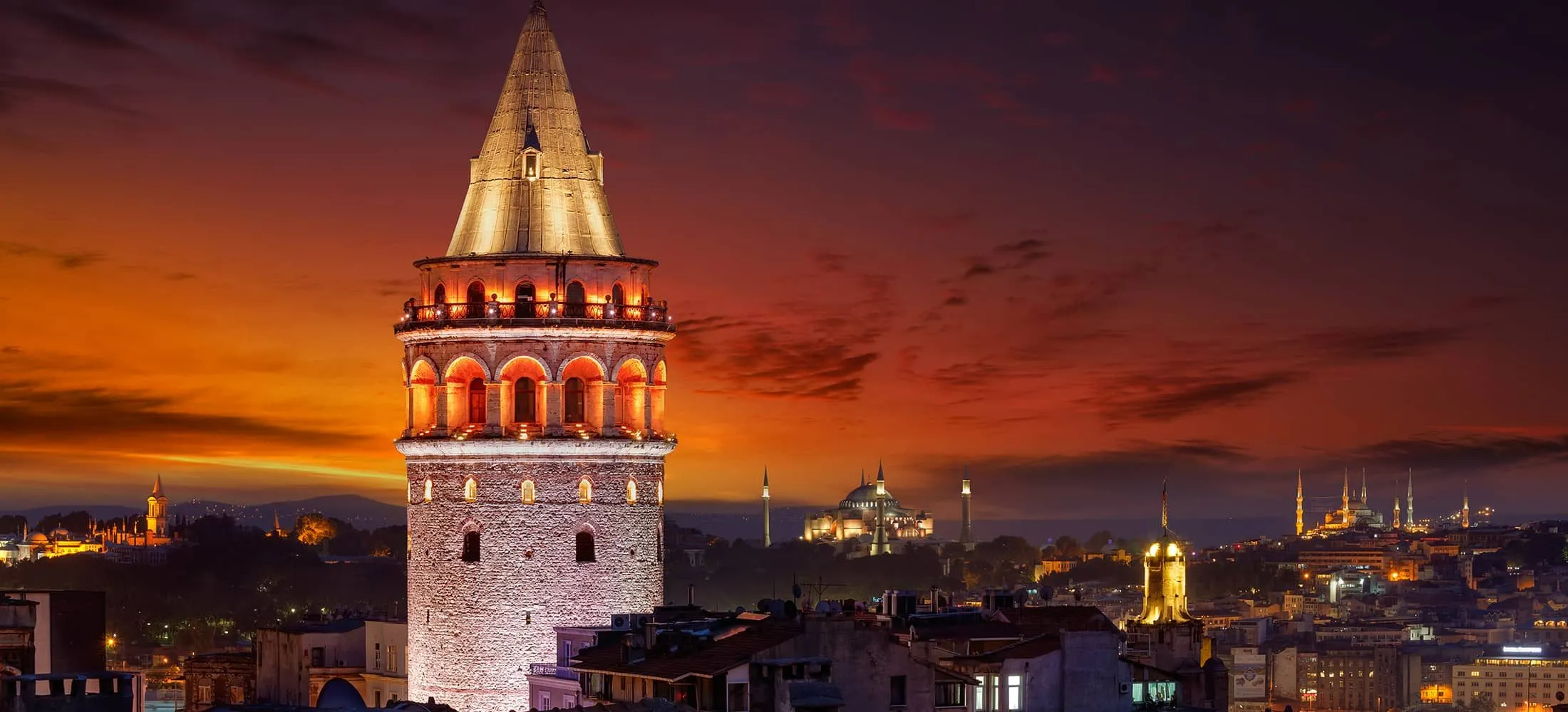 Galata by Season: Winter Calm, Spring Skies, Summer Energy, Autumn Gold