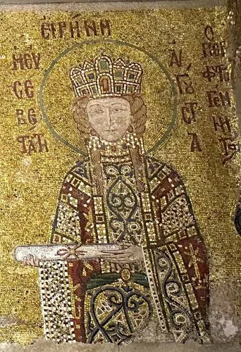 Empress Irene detail