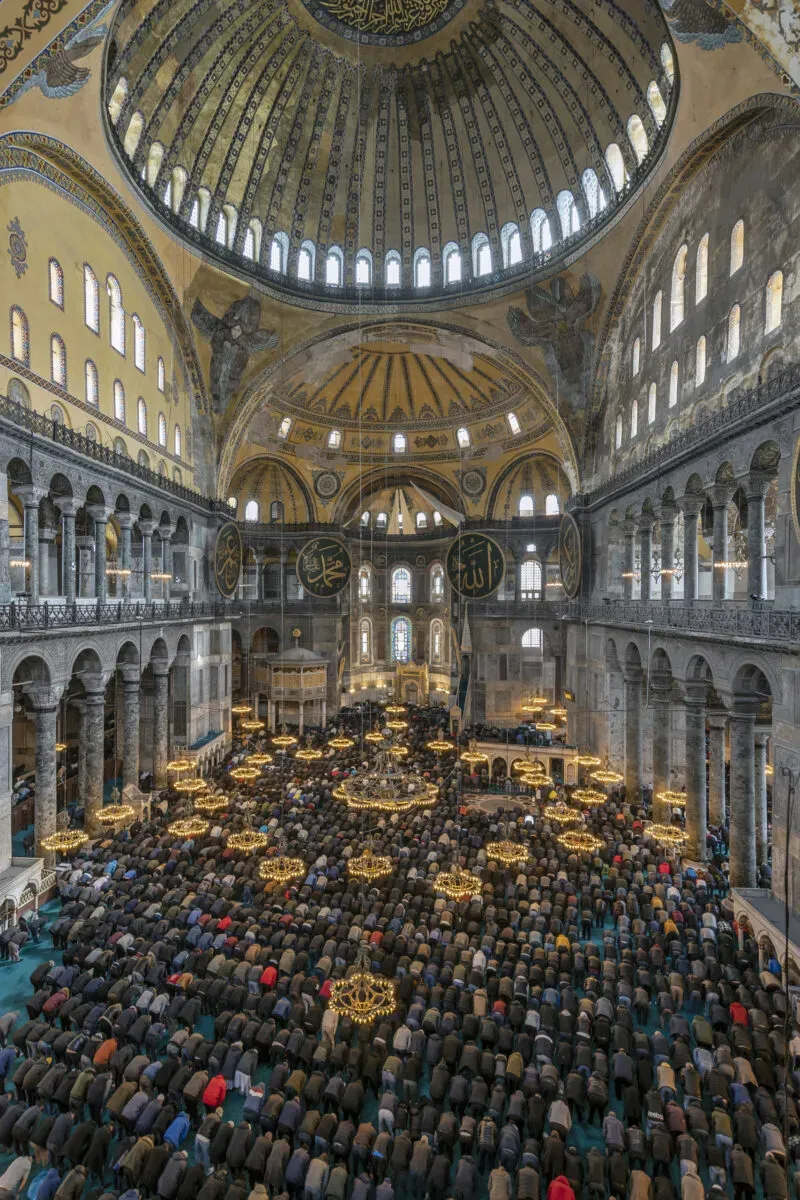 Worship and Visitor Balance at Hagia Sophia: How It Works