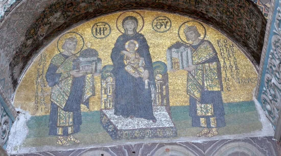 Emperor Constantine the Great in Mosaic: Gifting the City