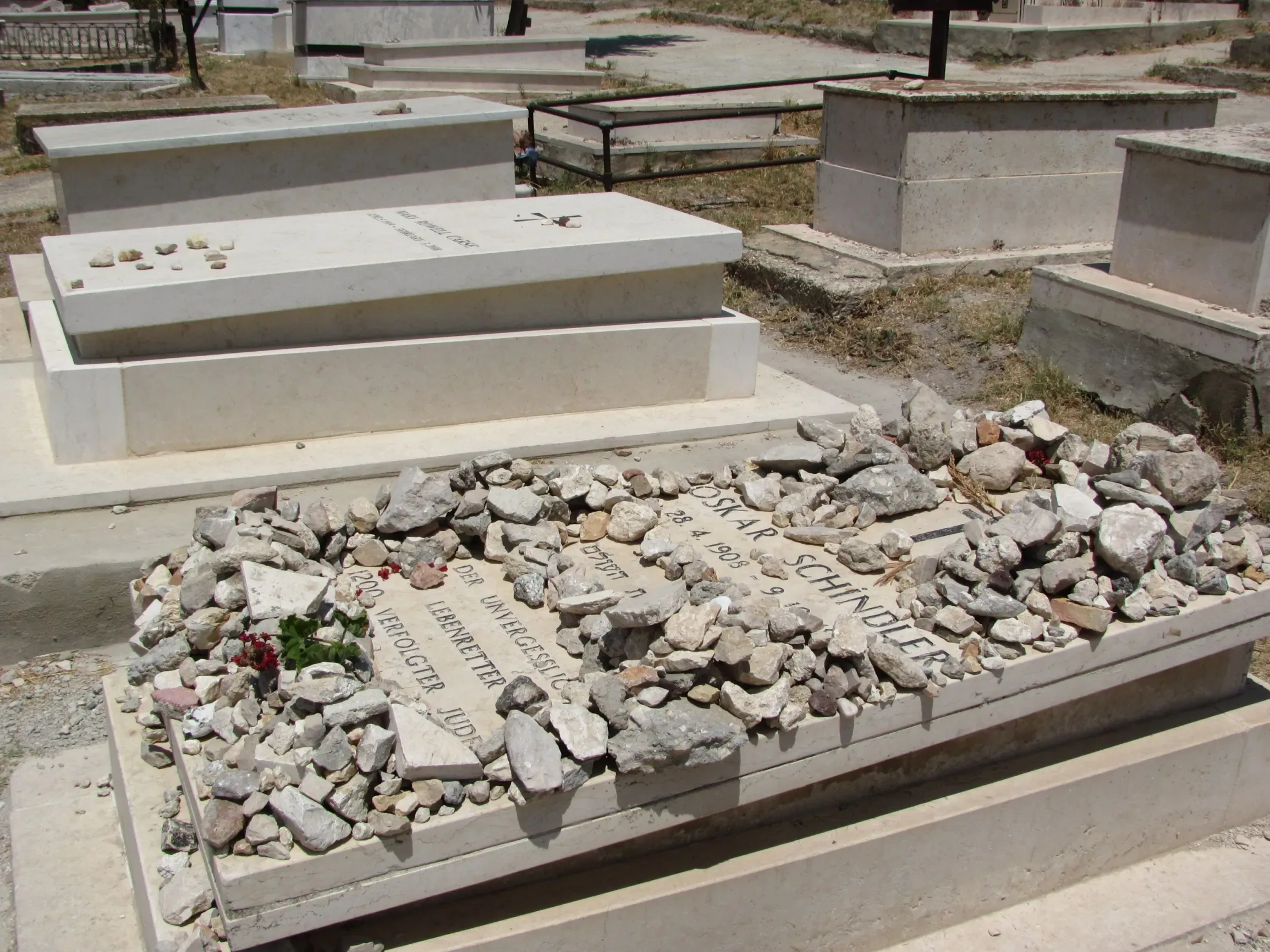 Oskar Schindler Grave in Jerusalem