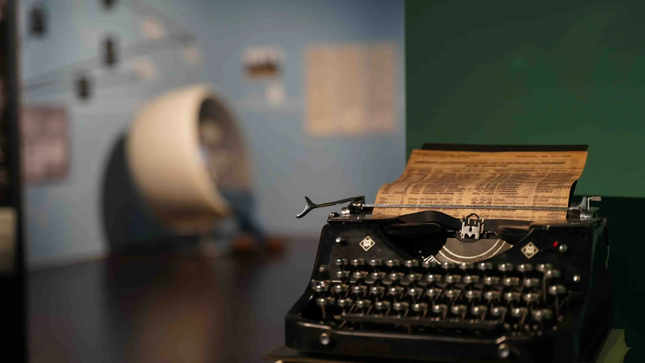 Vintage Typewriter from WWII Era