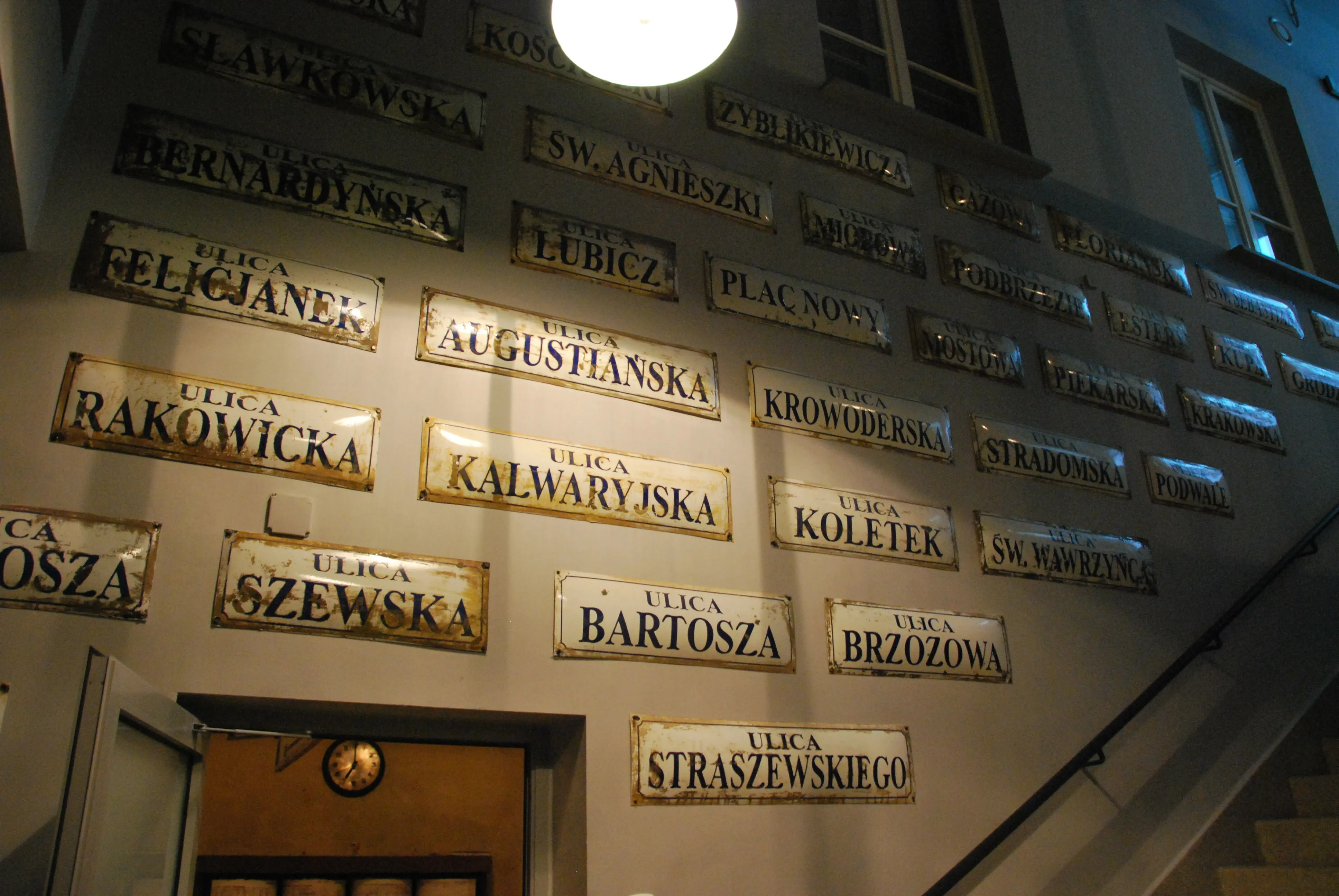 Route and signs