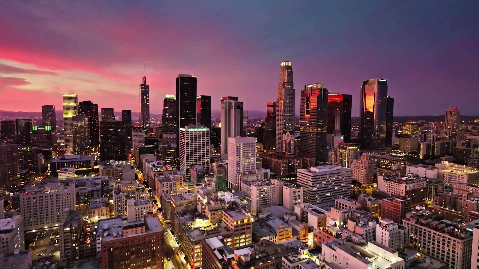 Downtown Los Angeles skyline