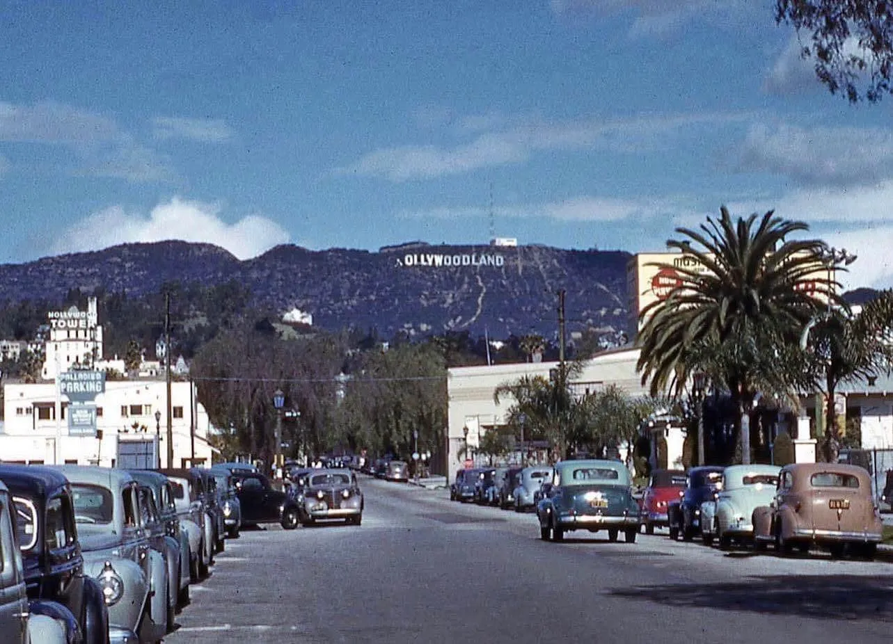 Hollywoodland sign (historic)