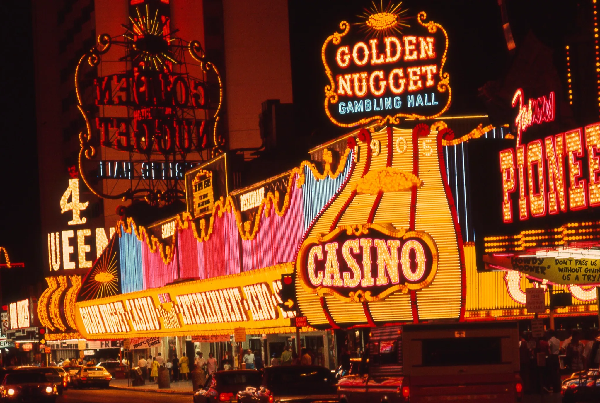Strip night lights, 1970s