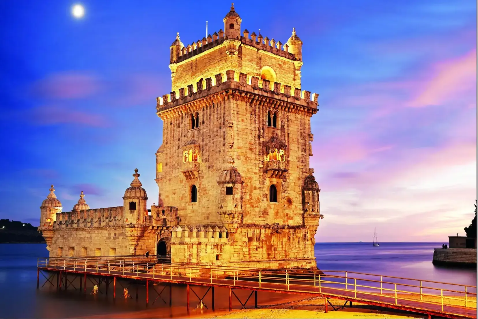 Belem Tower at dawn