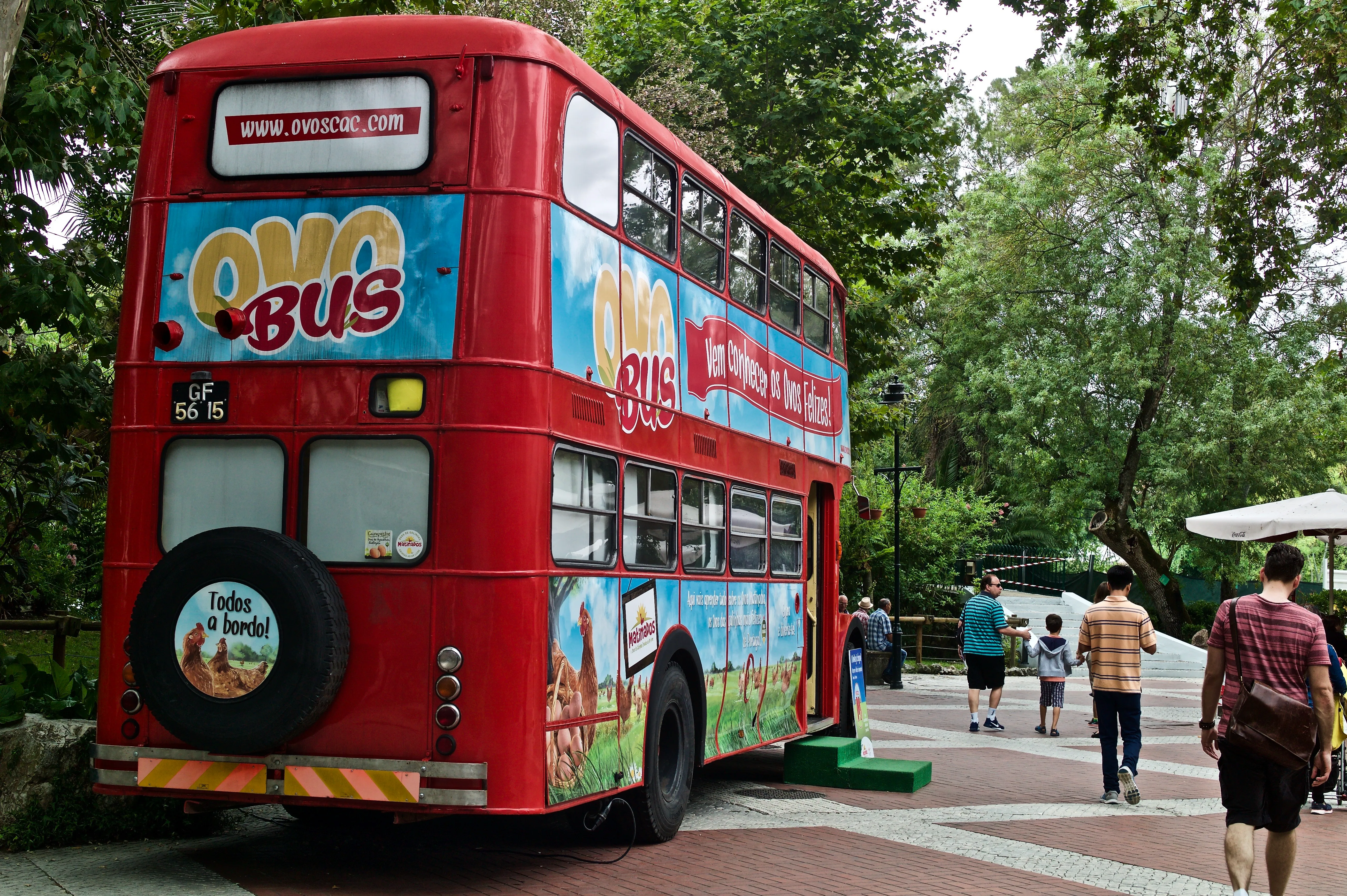 1990s sightseeing bus in Lisbon