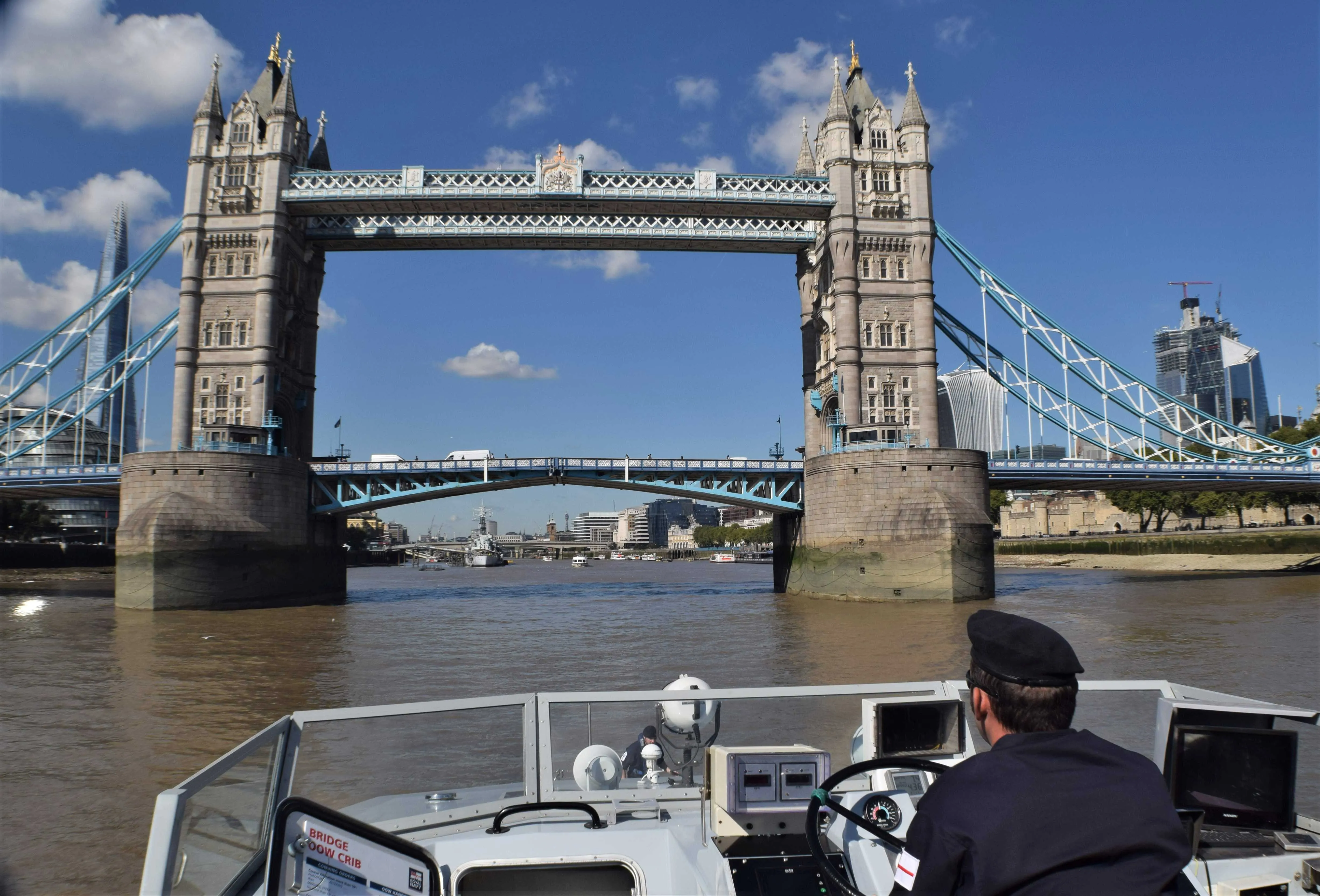 Captain’s view to Tower Bridge