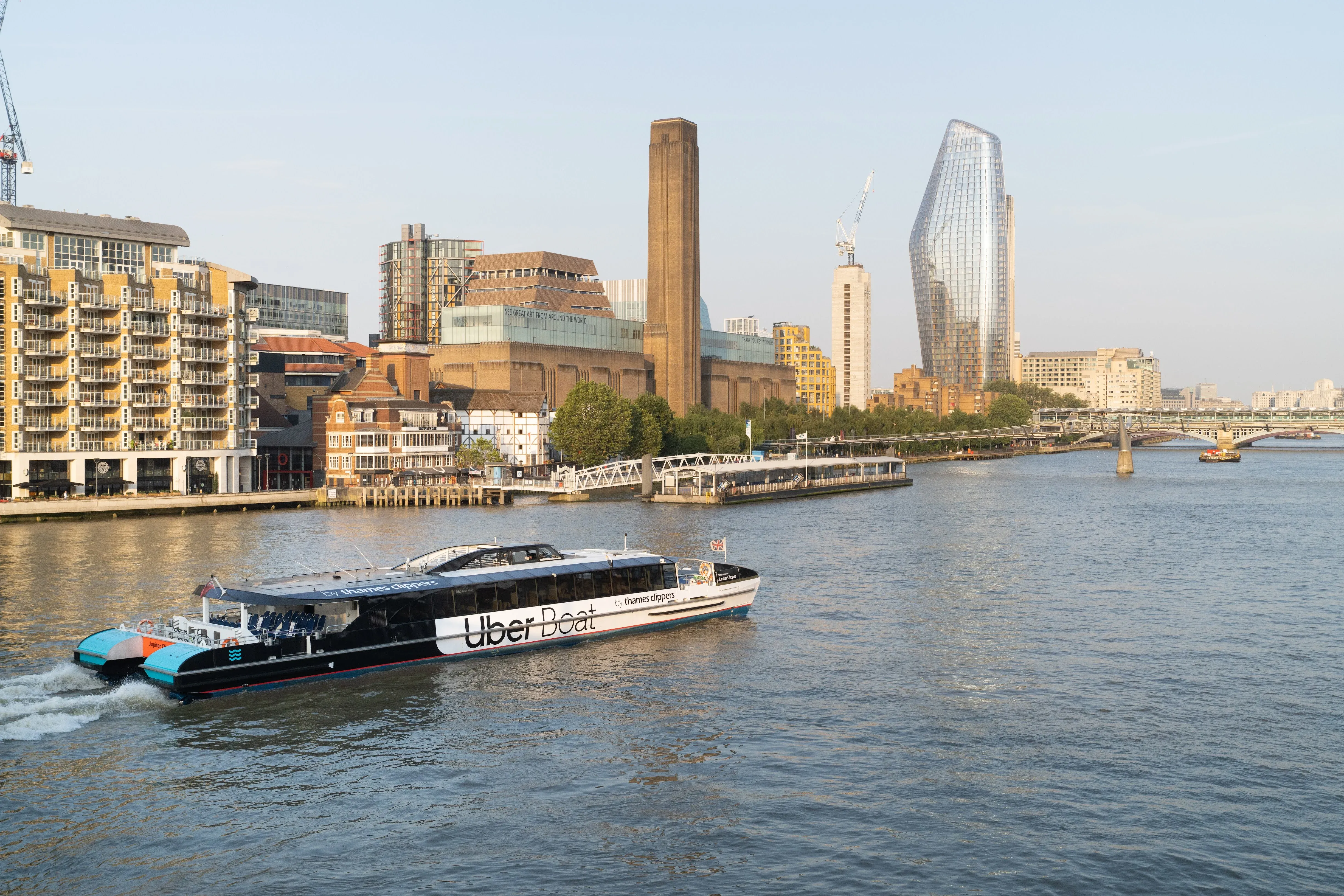 Thames Clippers commuter cruise