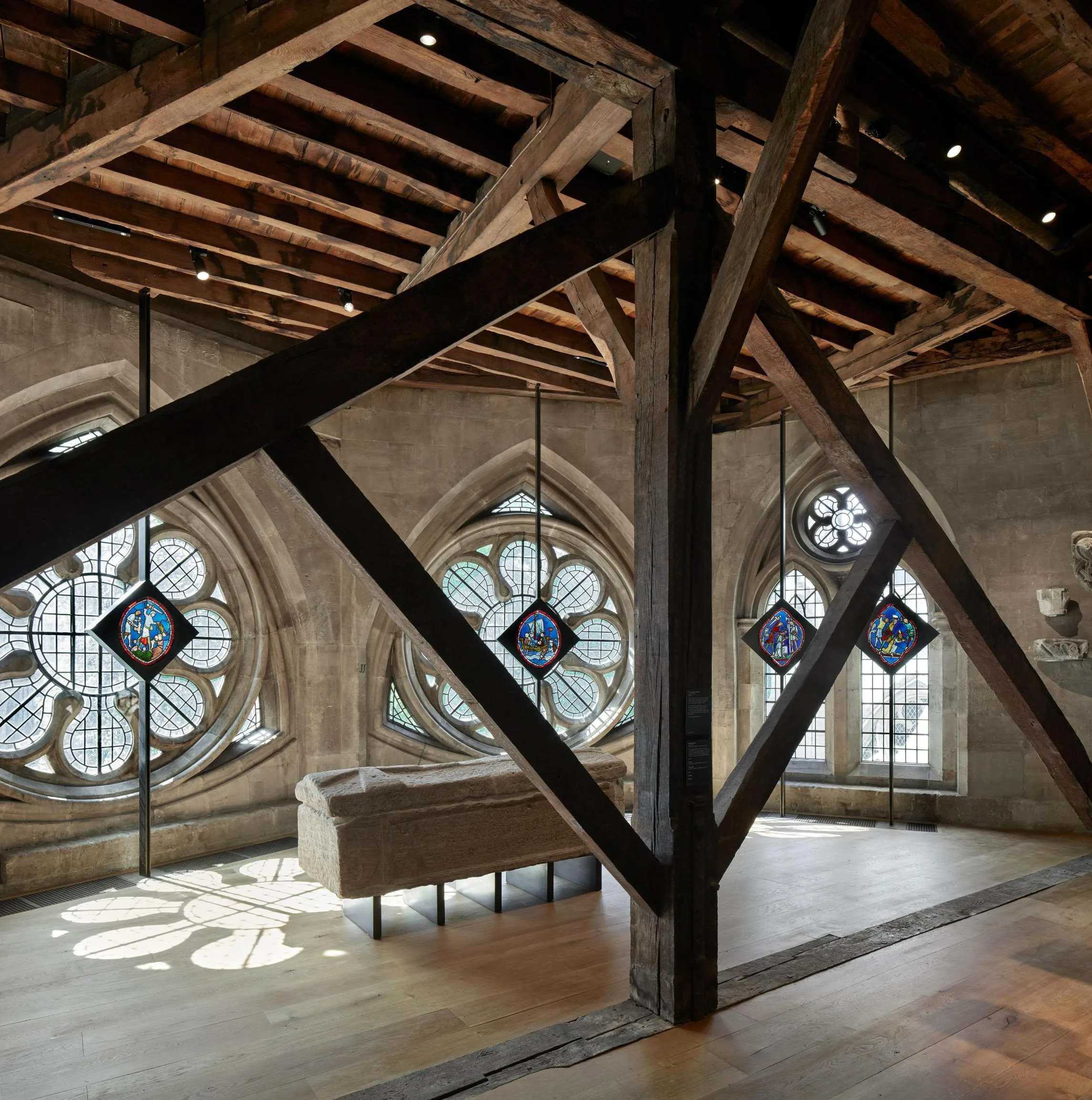 Westminster Abbey roof details