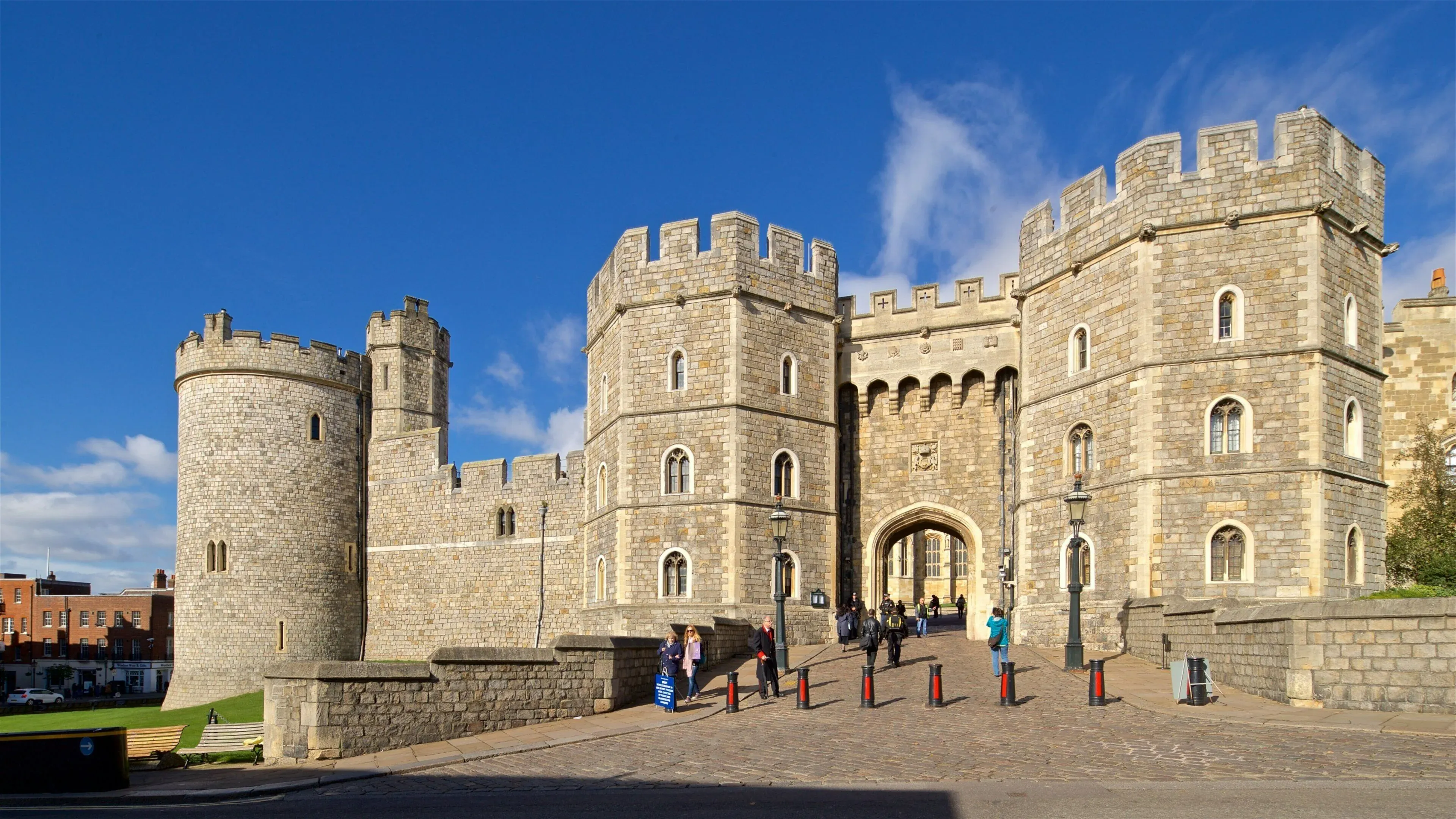 Windsor Castle front facade