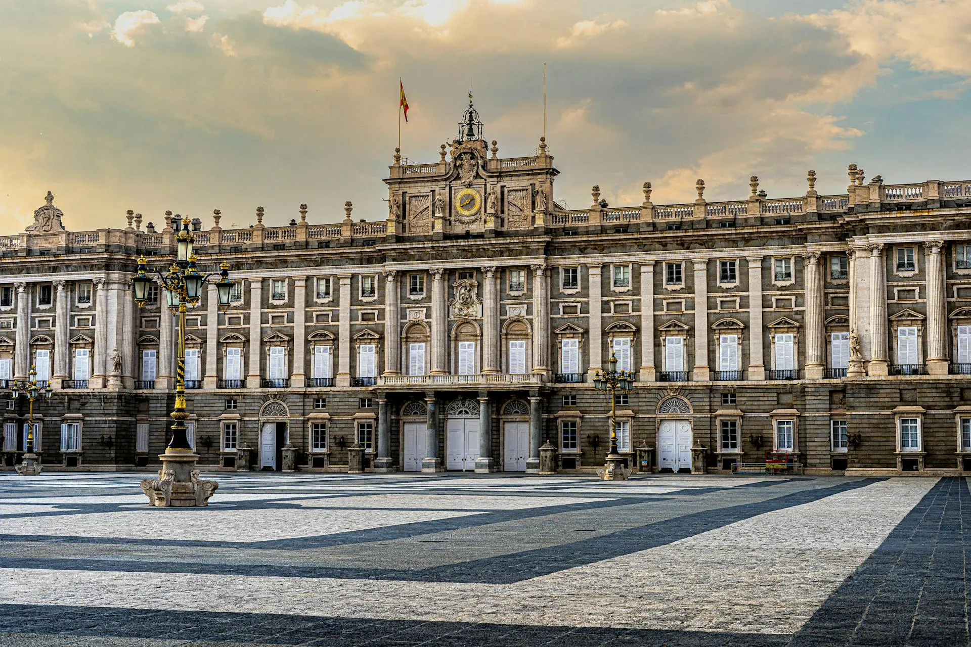 Royal Palace of Madrid facade