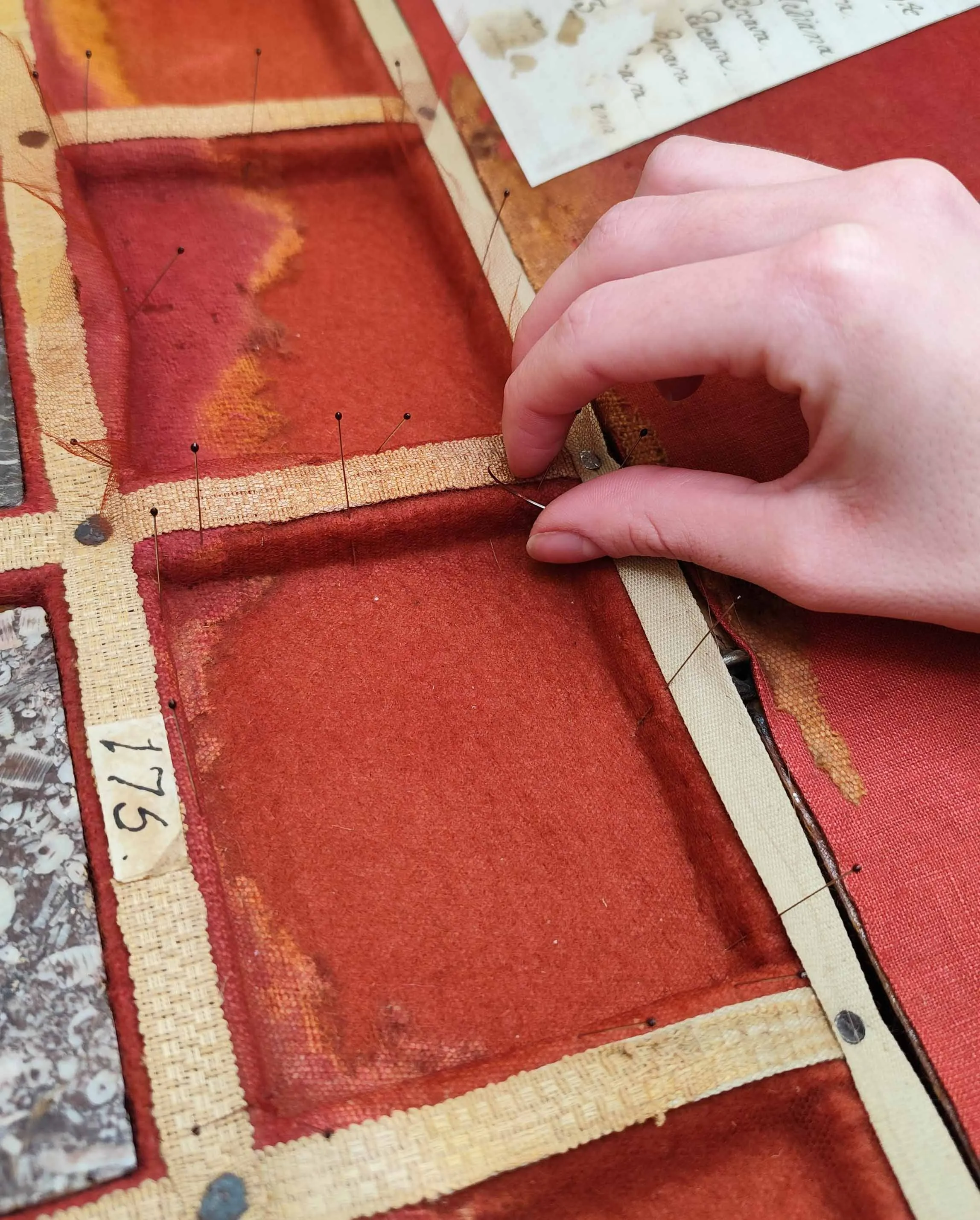 Tapestry restoration