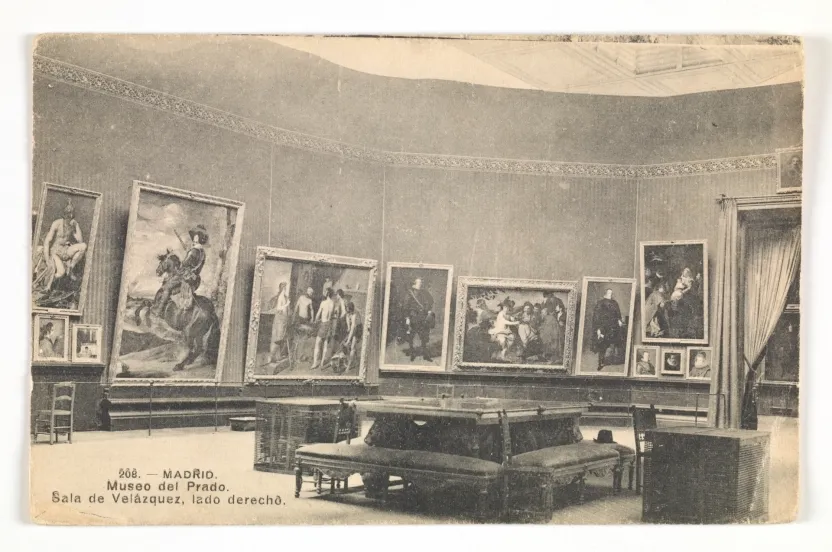 Velazquez room inside the Museo del Prado