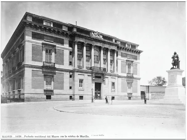 Historic view of the Prado south facade