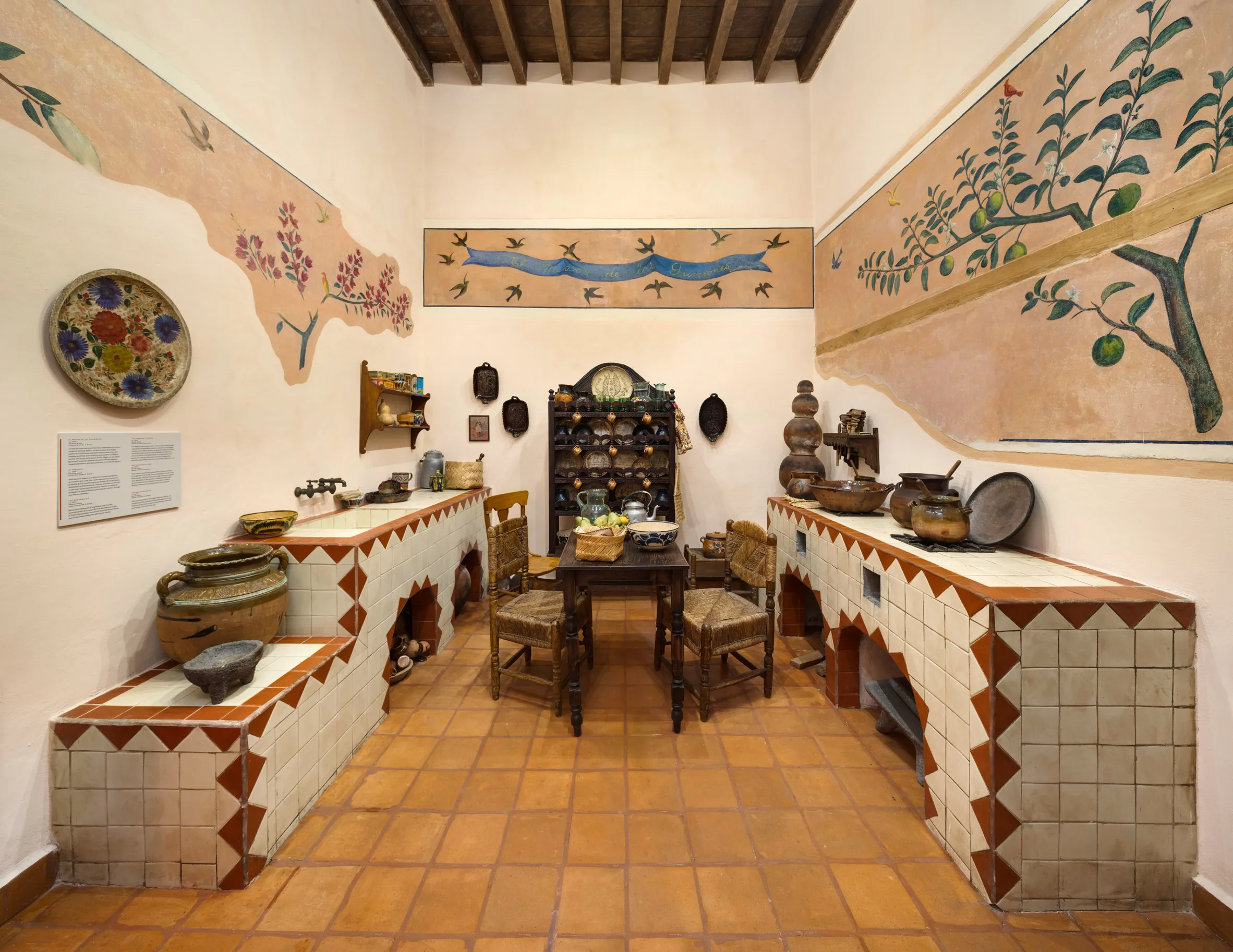 Traditional Casa Azul kitchen interior
