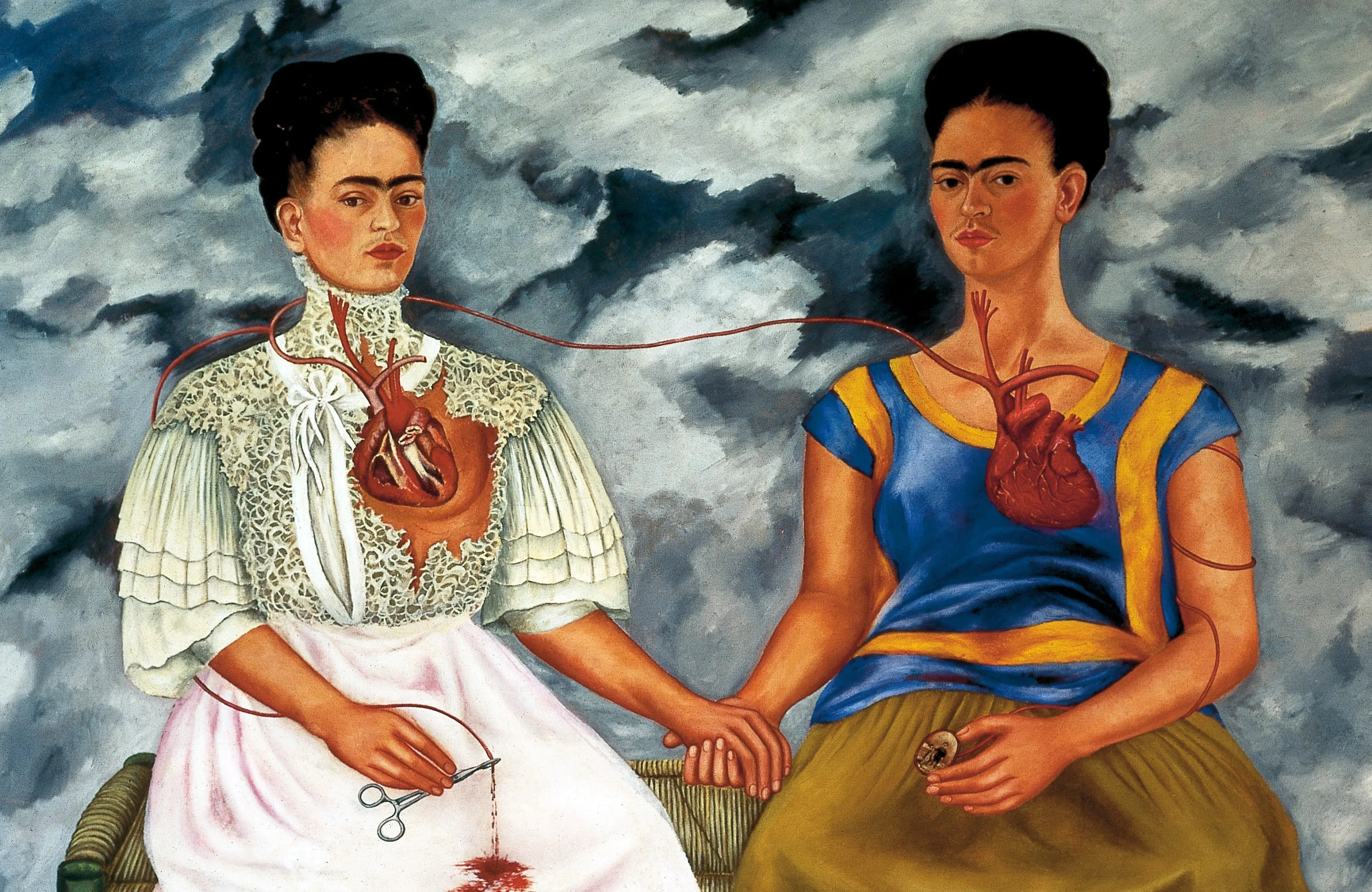 Las Dos Fridas painting
