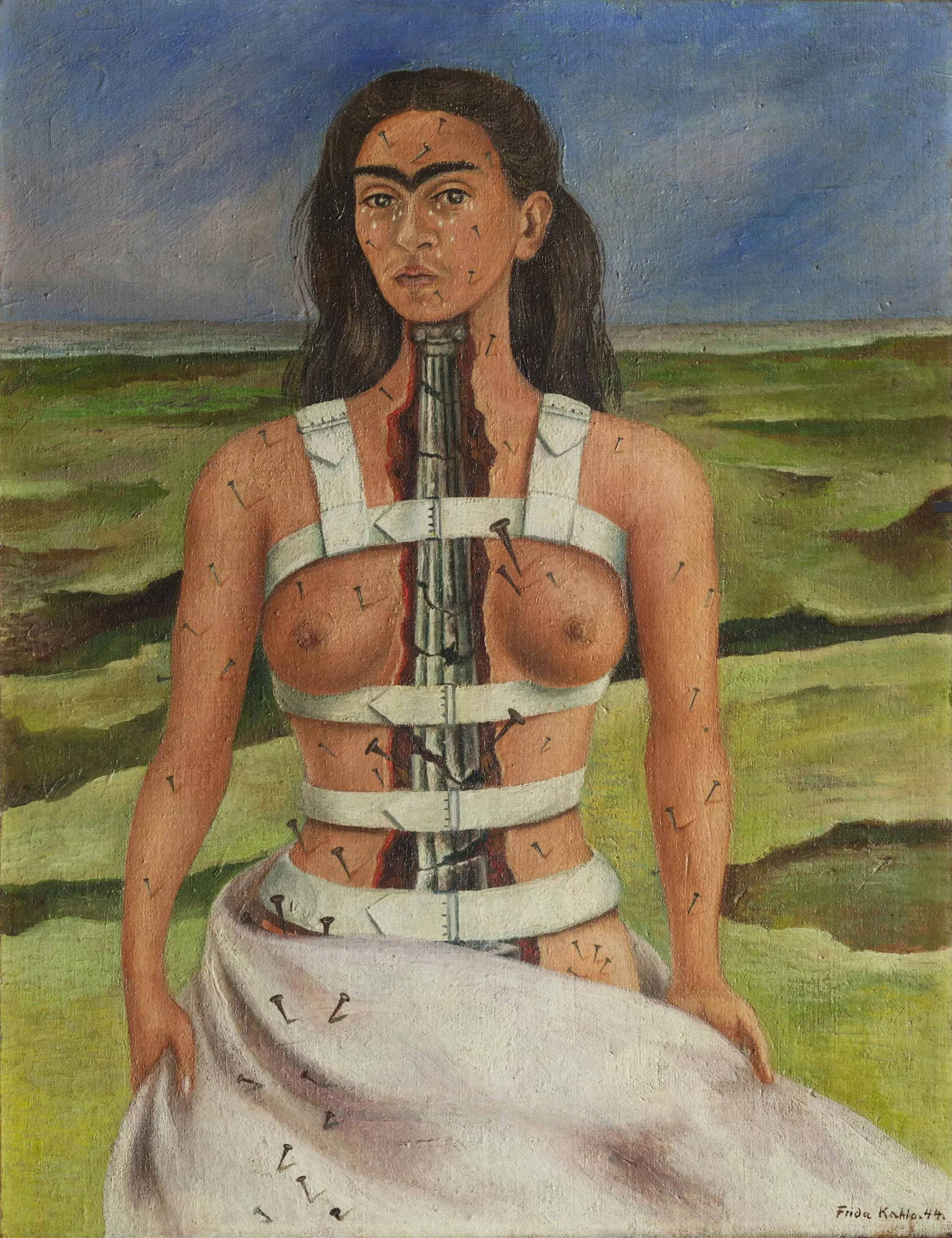 The Broken Column by Frida Kahlo