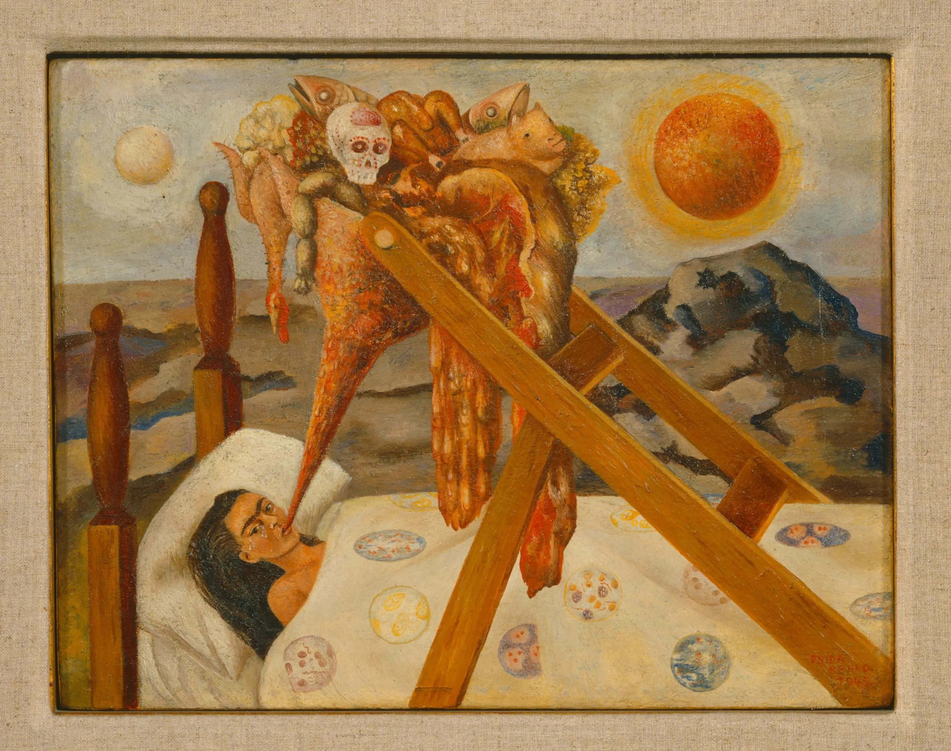 Without Hope painting by Frida Kahlo