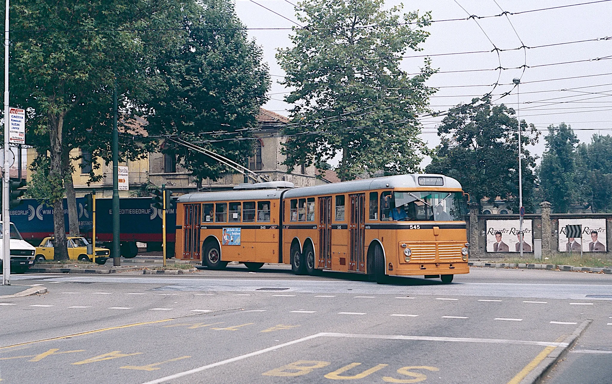ATM Trolleybus in 1988