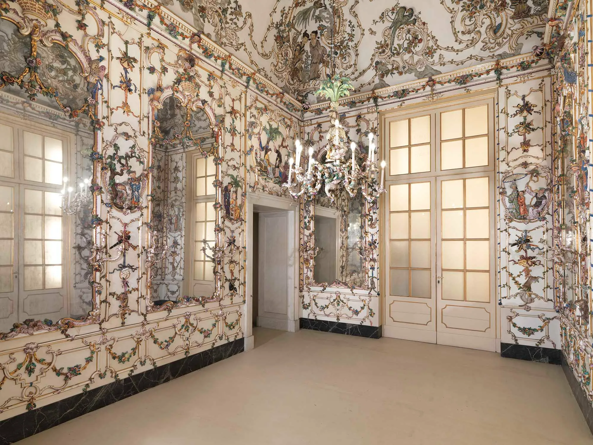 Porcelain room at Museo di Capodimonte