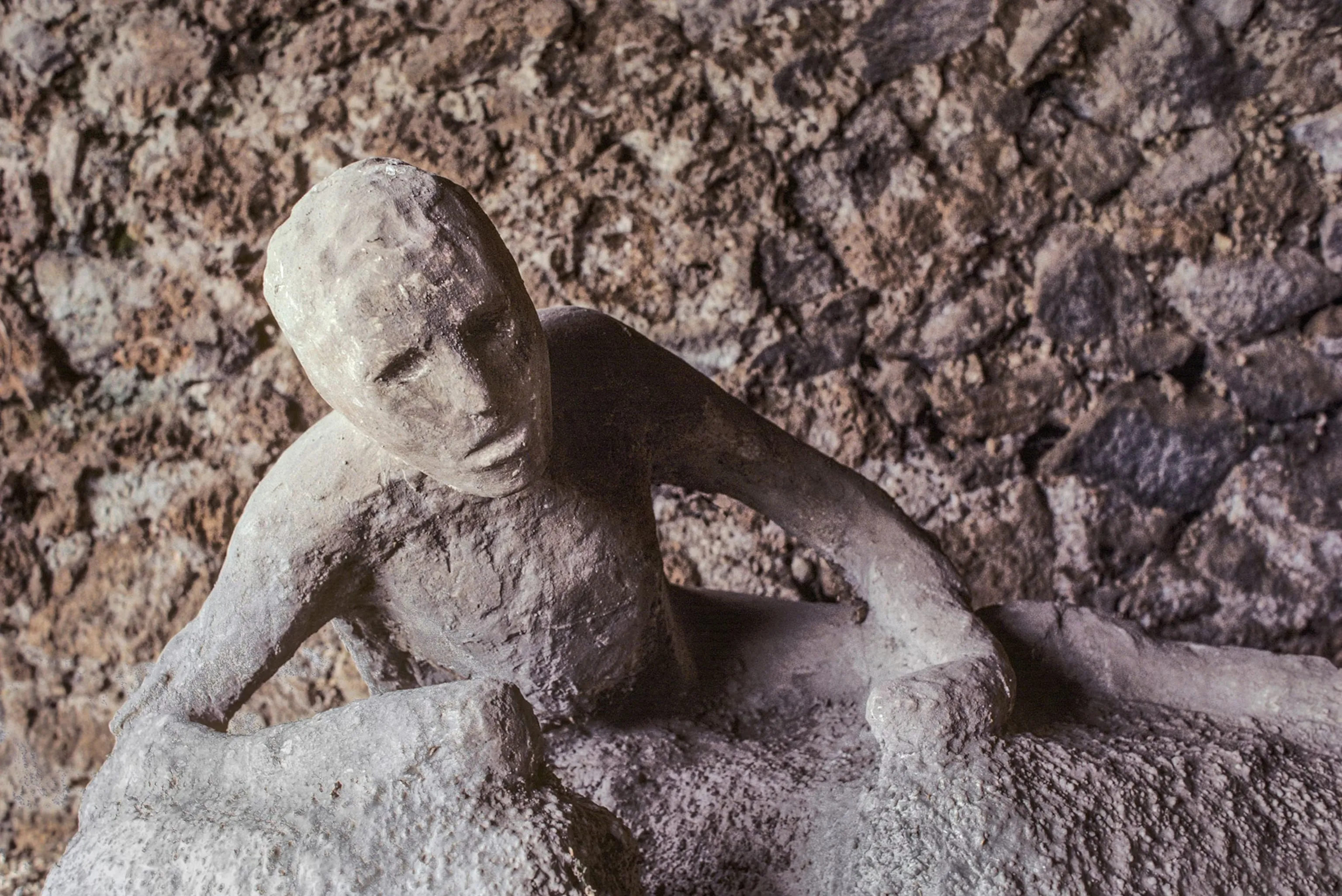 Pompeii archaeological site detail