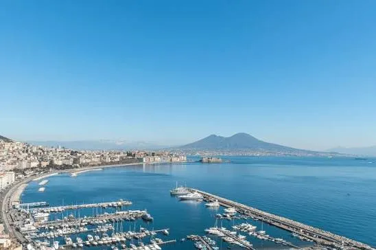 View of Mount Vesuvius