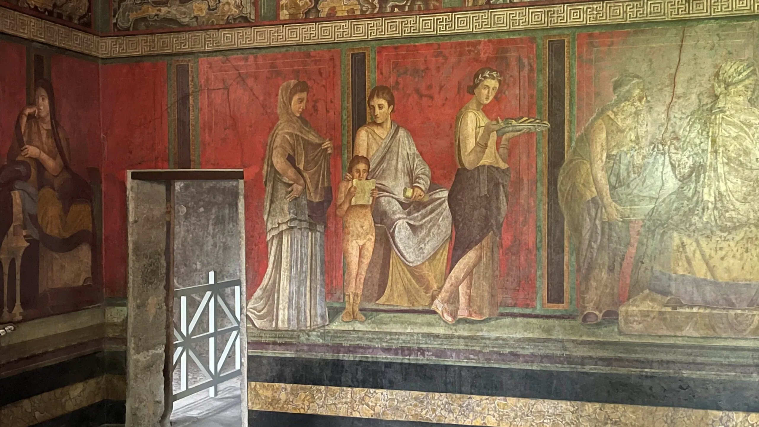 Fresco color texture