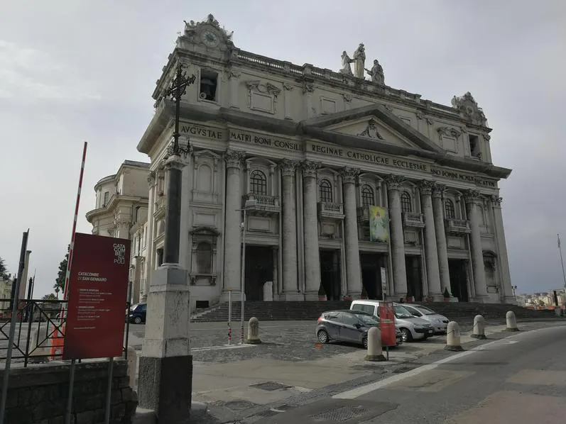 San Gennaro Catacombs Church Entrance