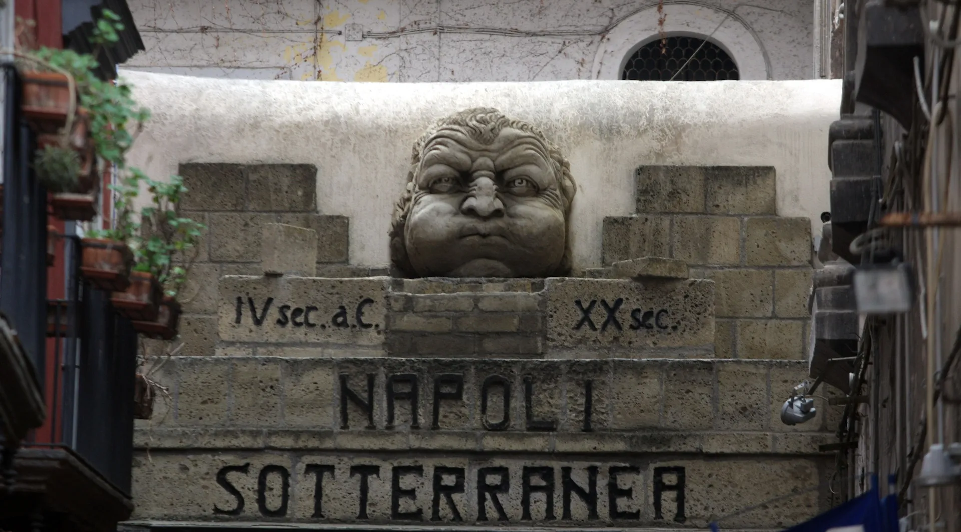 Naples Underground Entrance