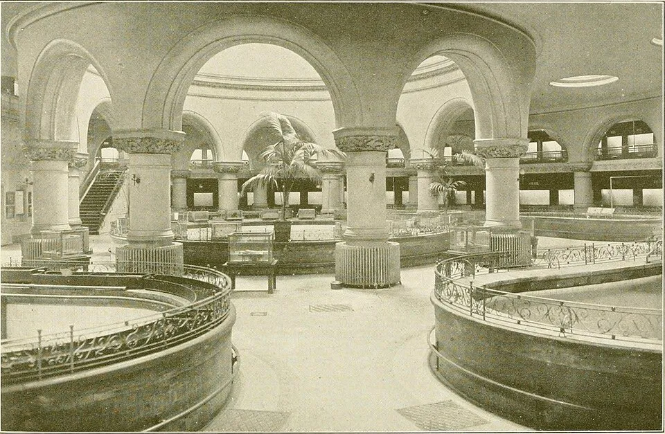Historic New York Aquarium, 1896