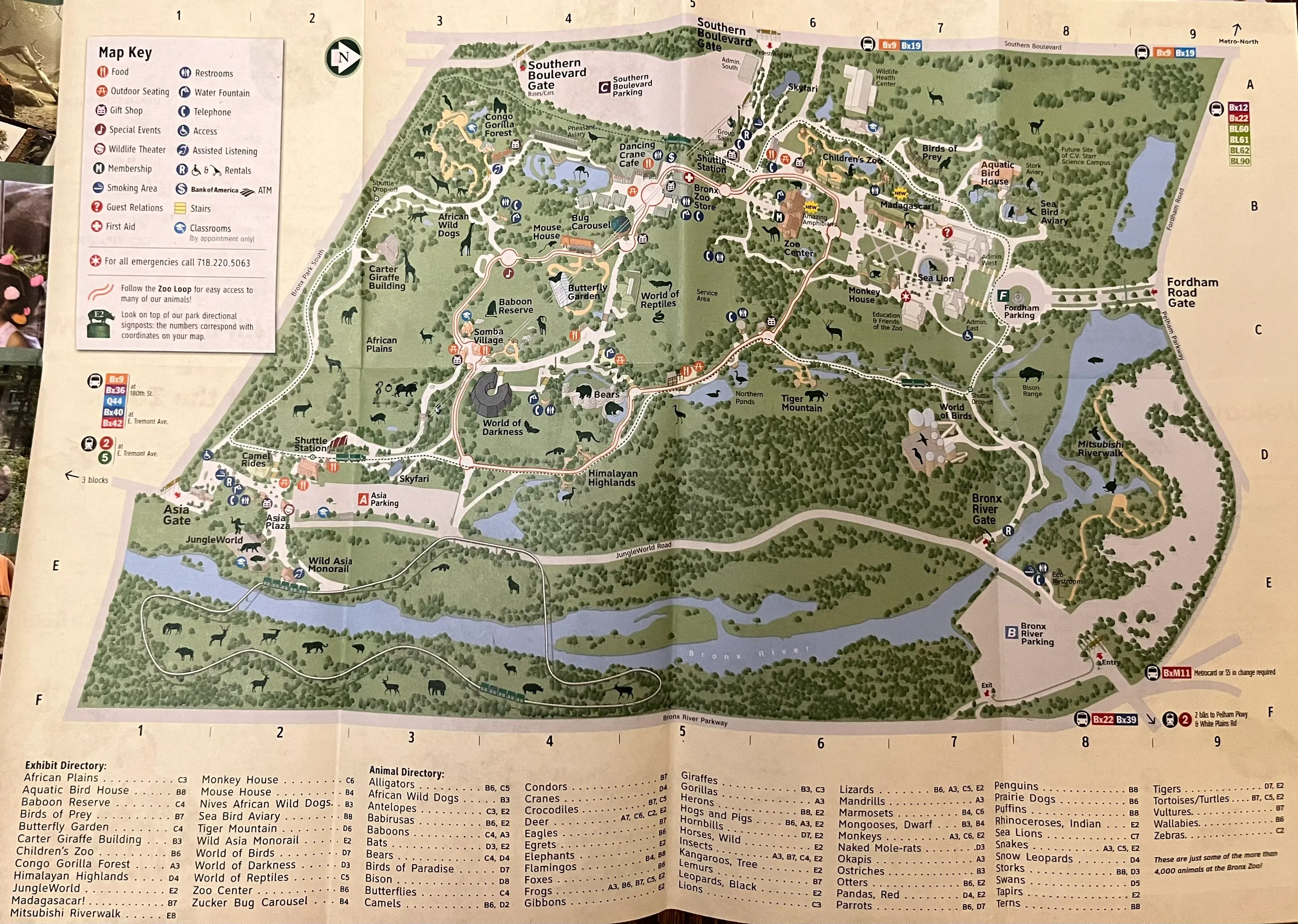 Getting There: Subway, Bus, Parking, and Entry Gates