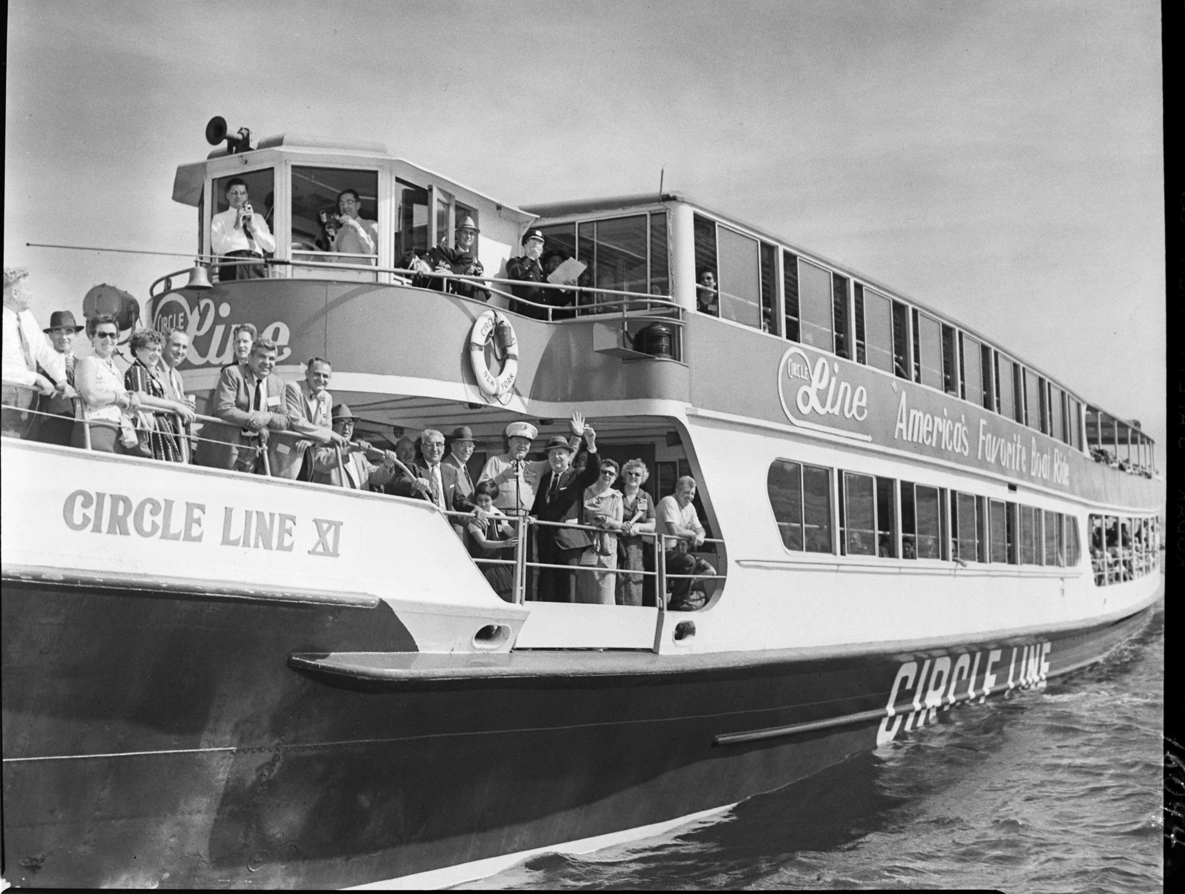 Historic Circle Line cruise in the 1930s