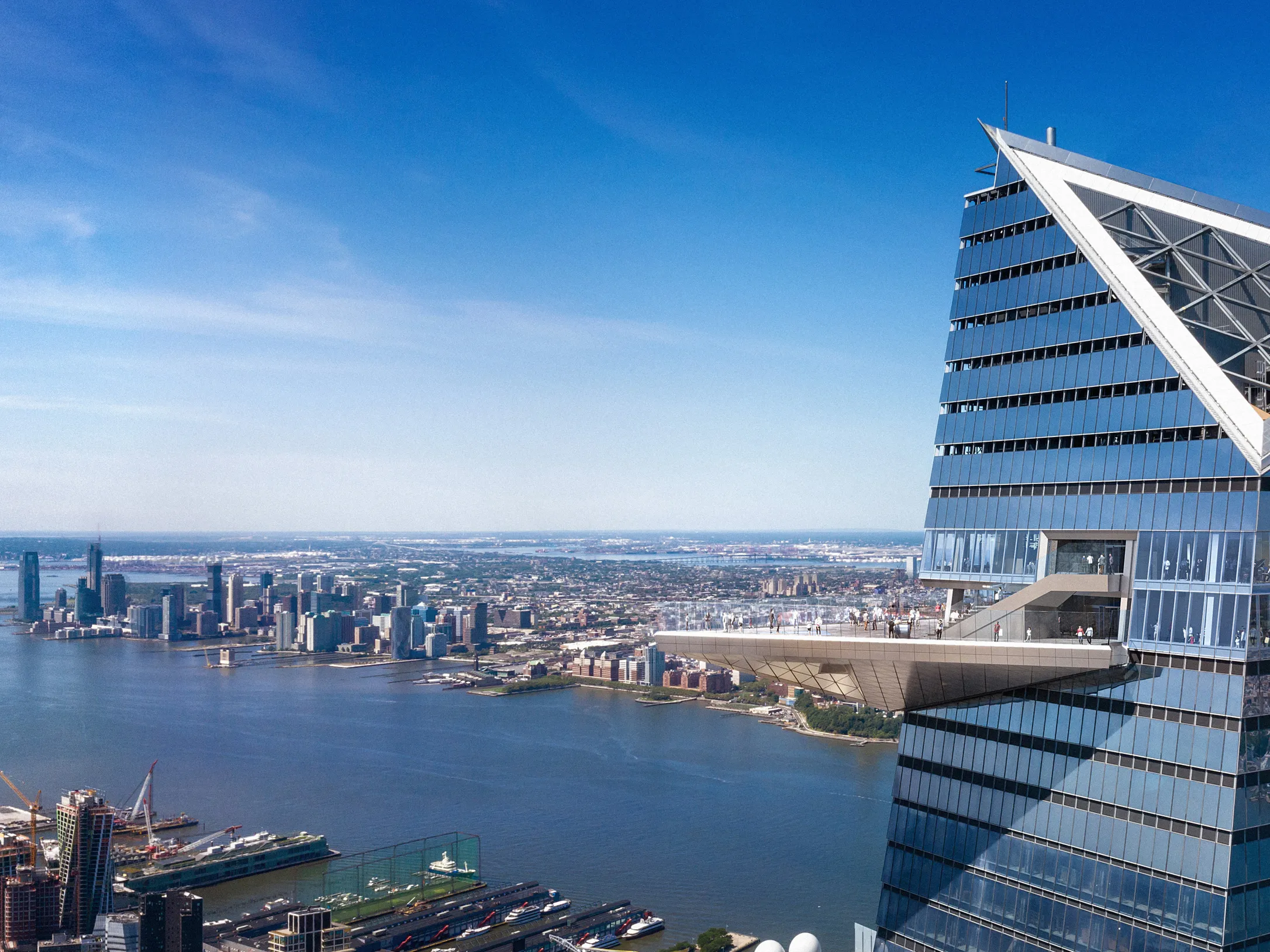 Edge NYC exterior at Hudson Yards