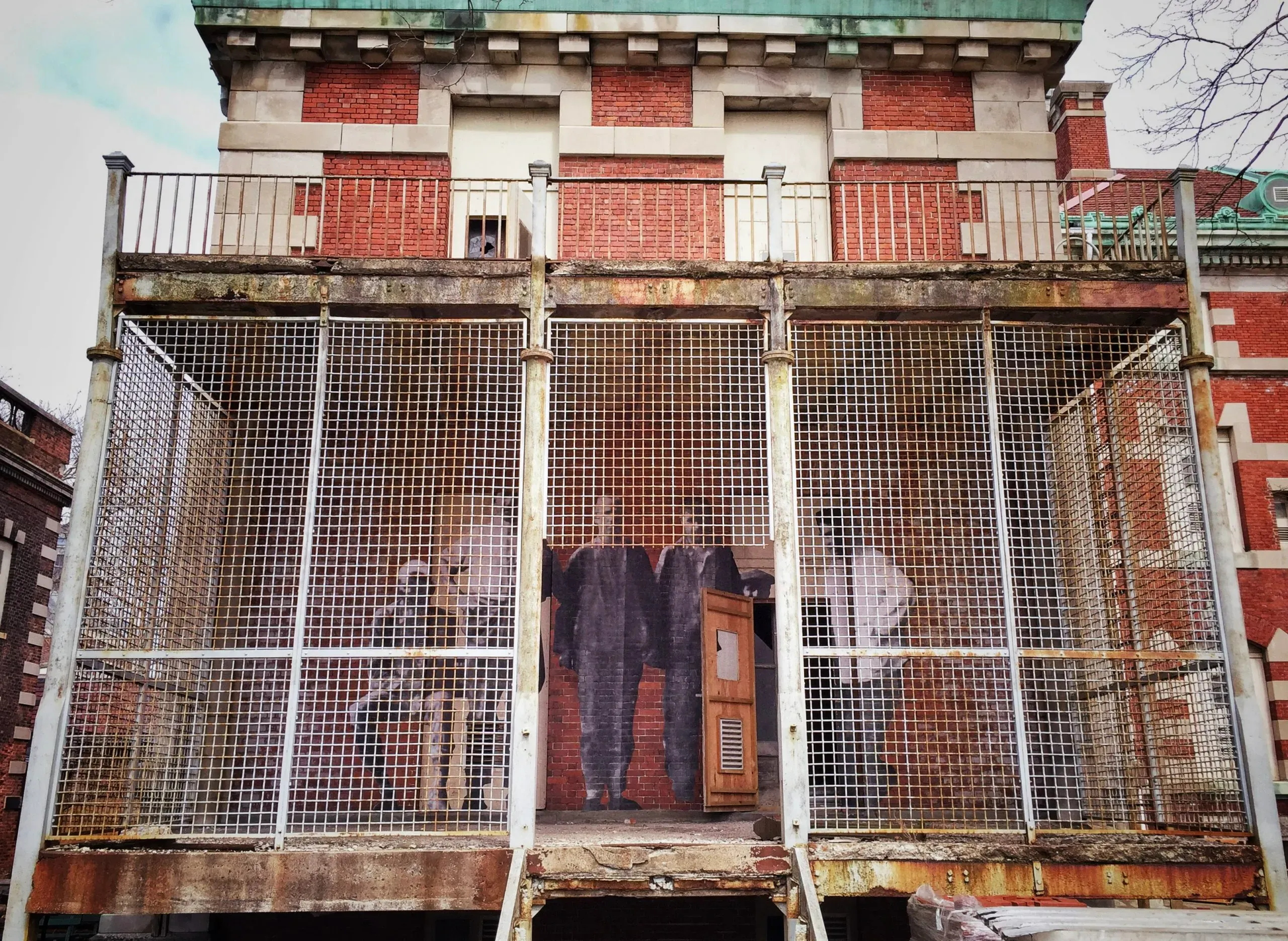 Ellis Island immigration hospital
