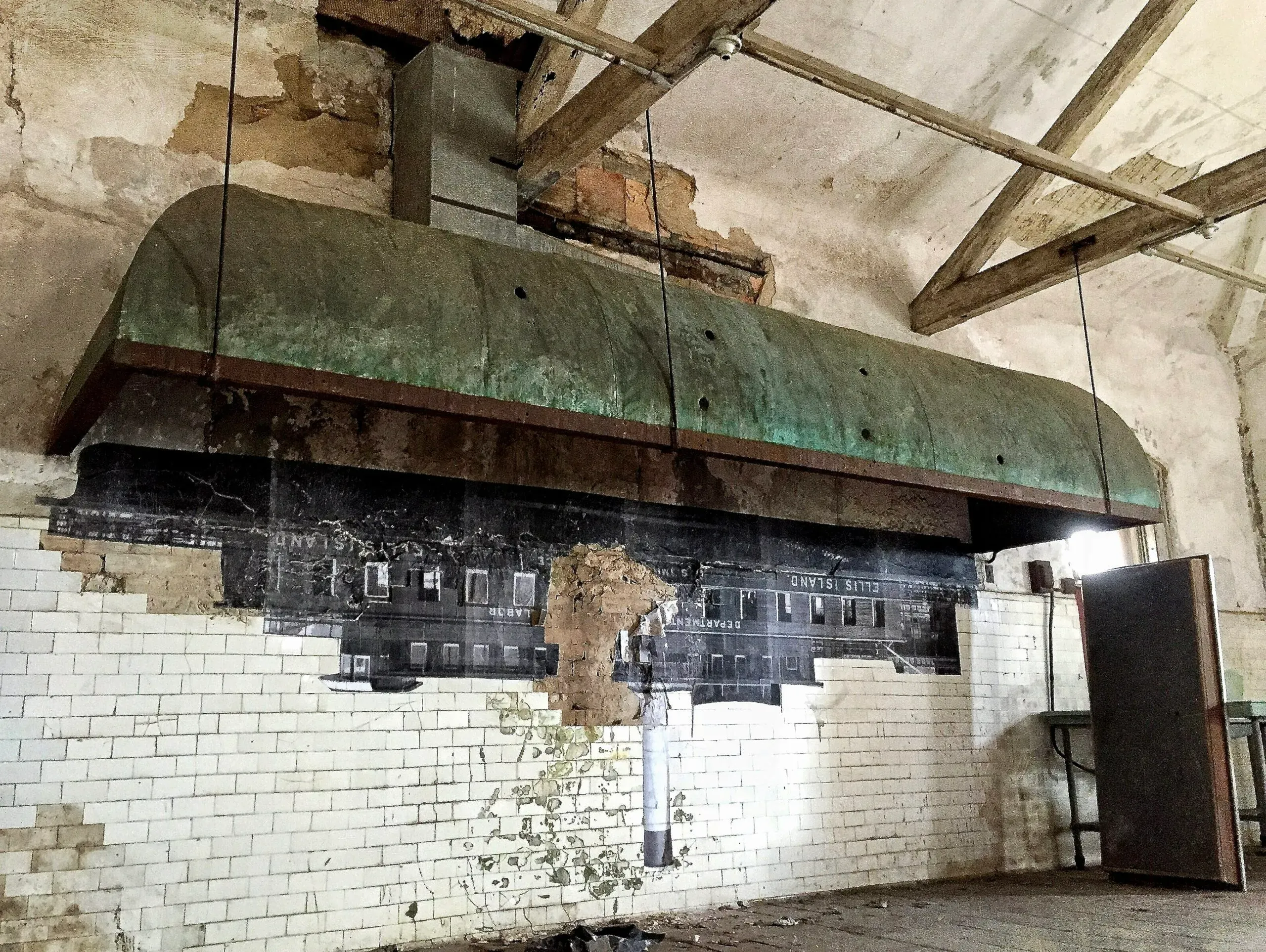 Ellis Island kitchens
