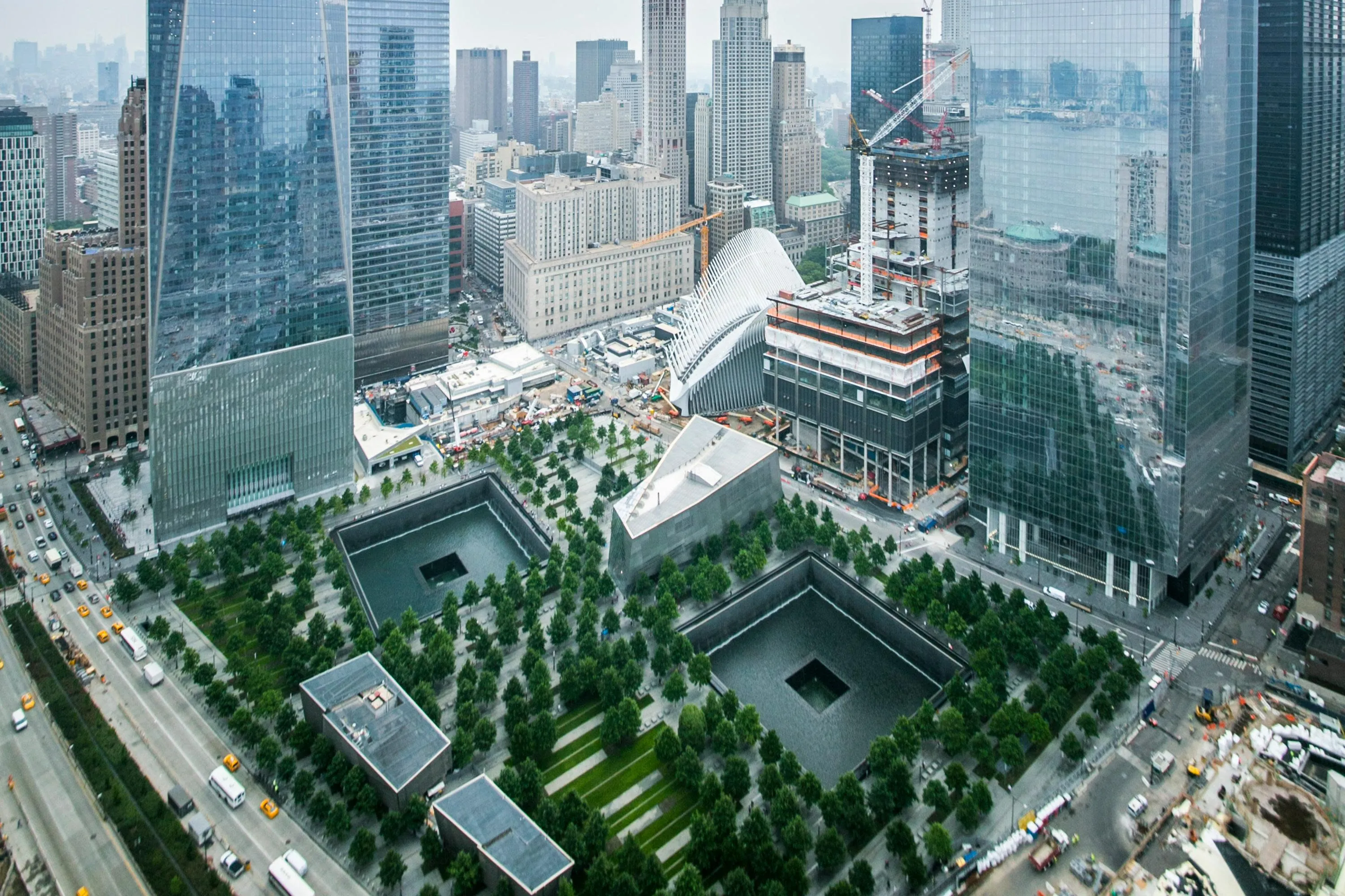 9/11 Memorial Rainy-Day Museum-First Plan: Queue Control, Indoor Depth, and Exterior Timing