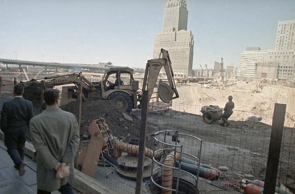 World Trade Center basement construction