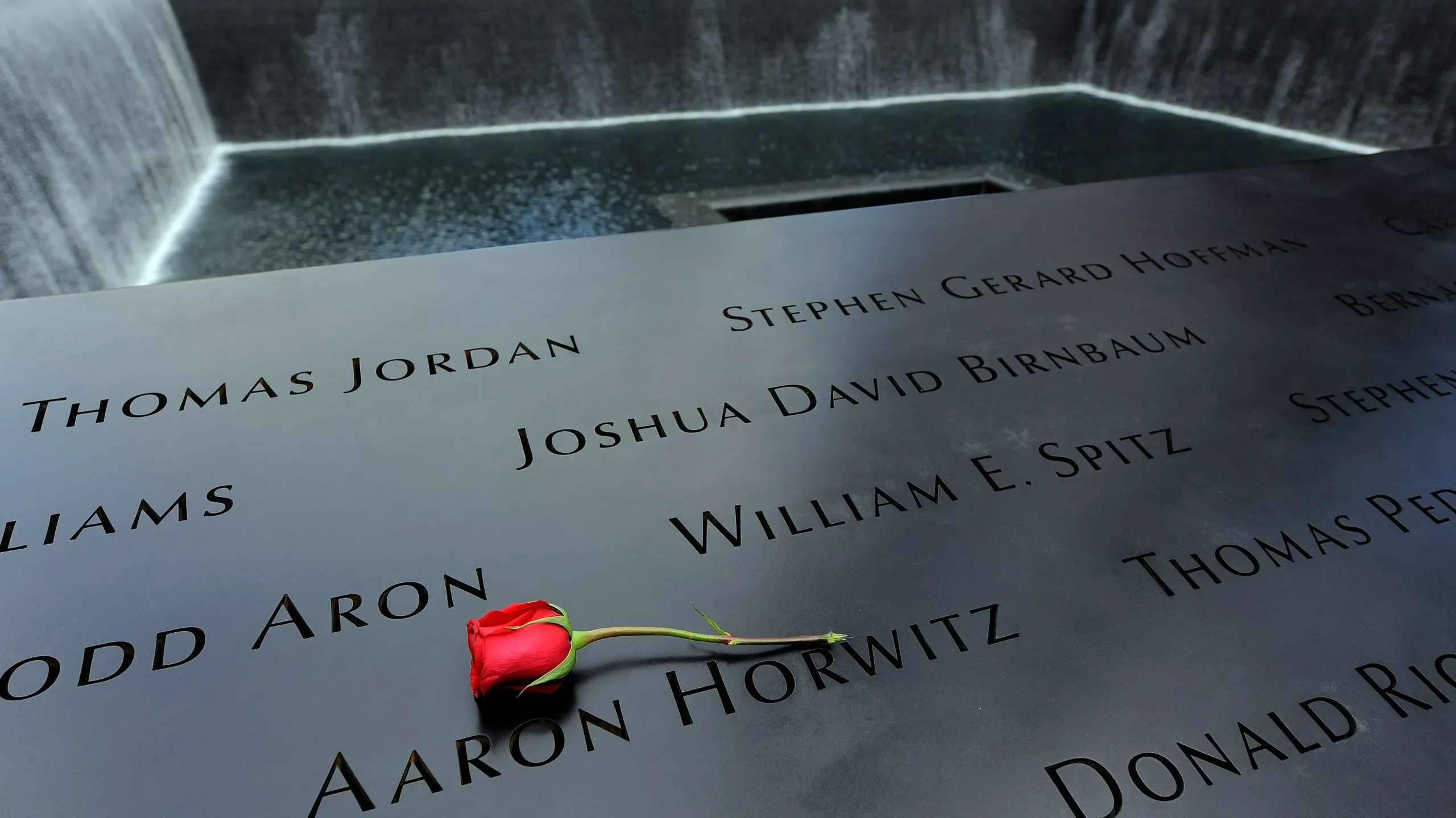 Names engraved on the Memorial